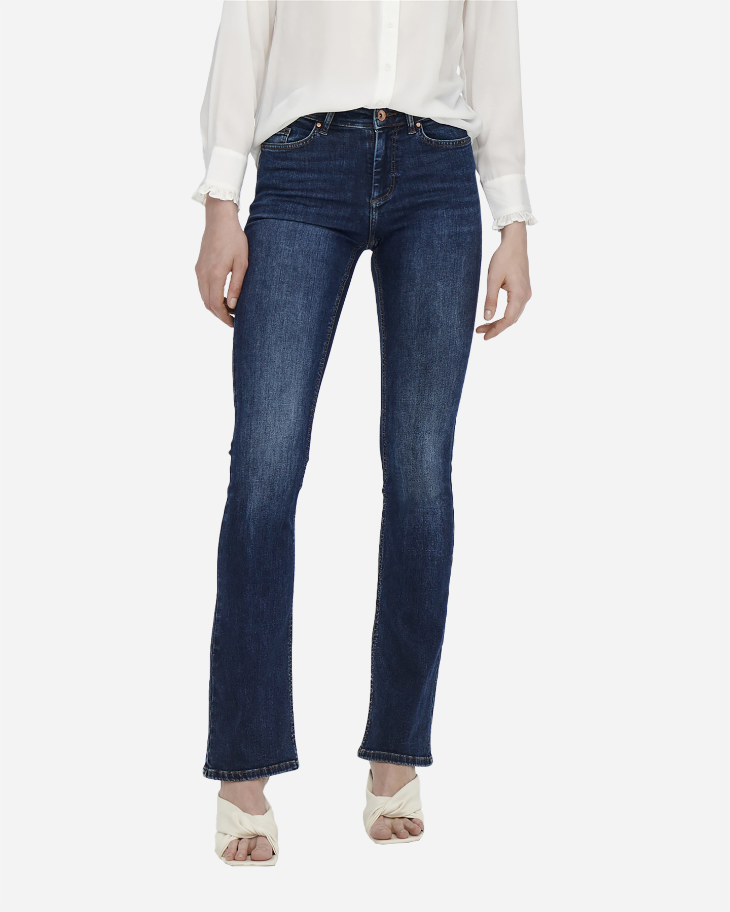 Jeans ONLY BLUSH MID FLARED 32" W - Denim - 2 | Cisalfa Sport