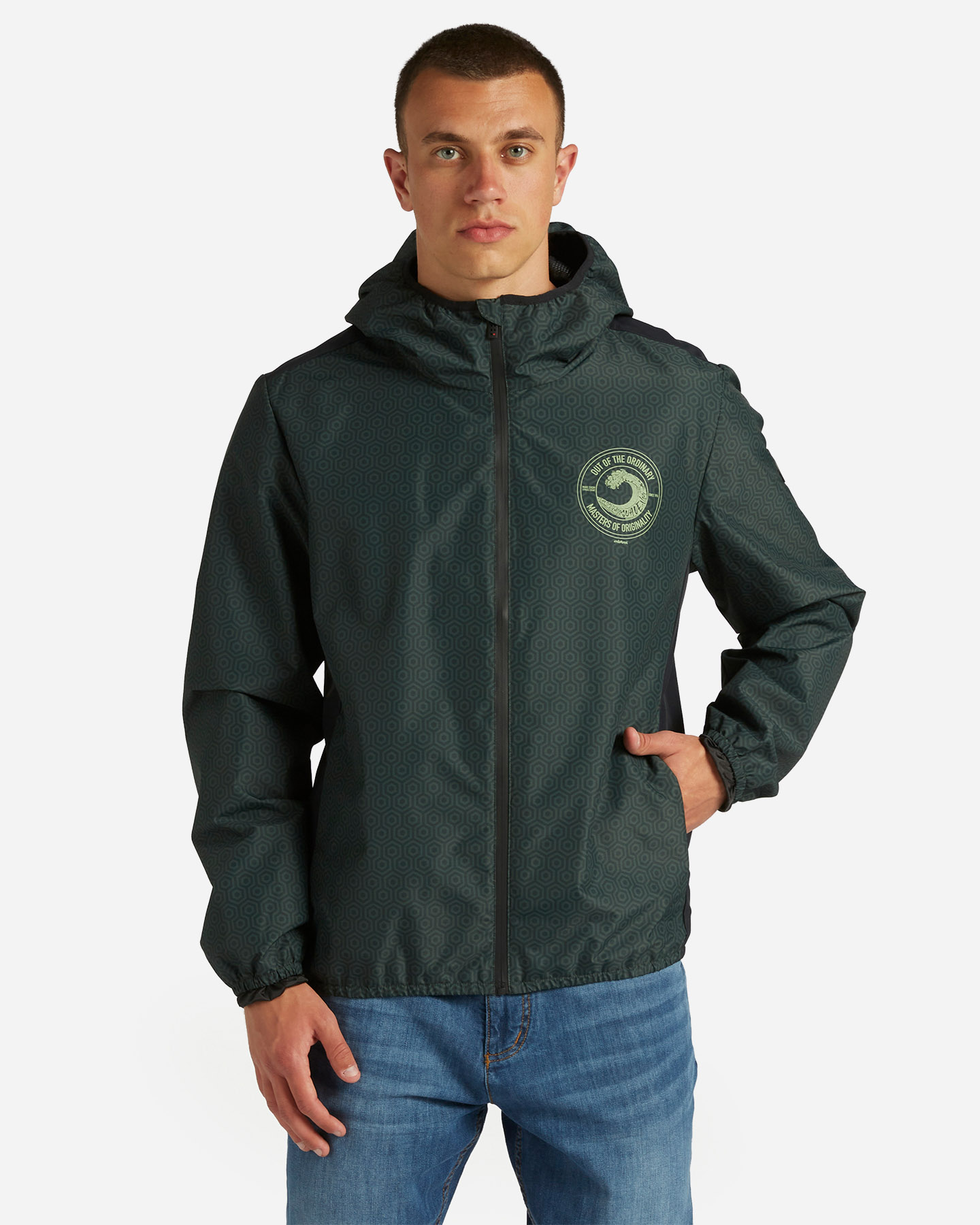 Giubbotto MISTRAL PRINTED M - Verde - 0 | Cisalfa Sport