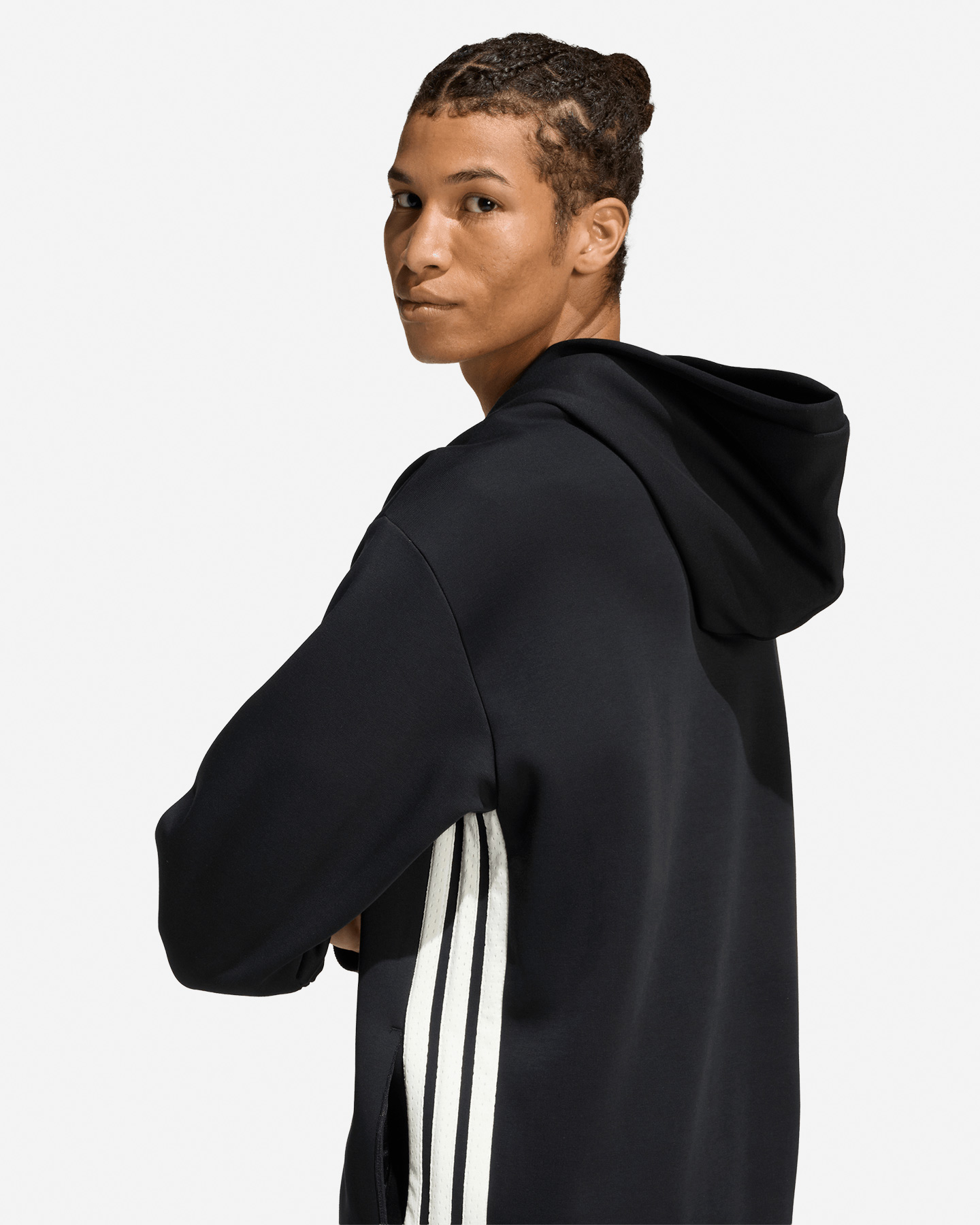 Felpa ADIDAS STADIUM GRAPHIC M - Nero - 5 | Cisalfa Sport