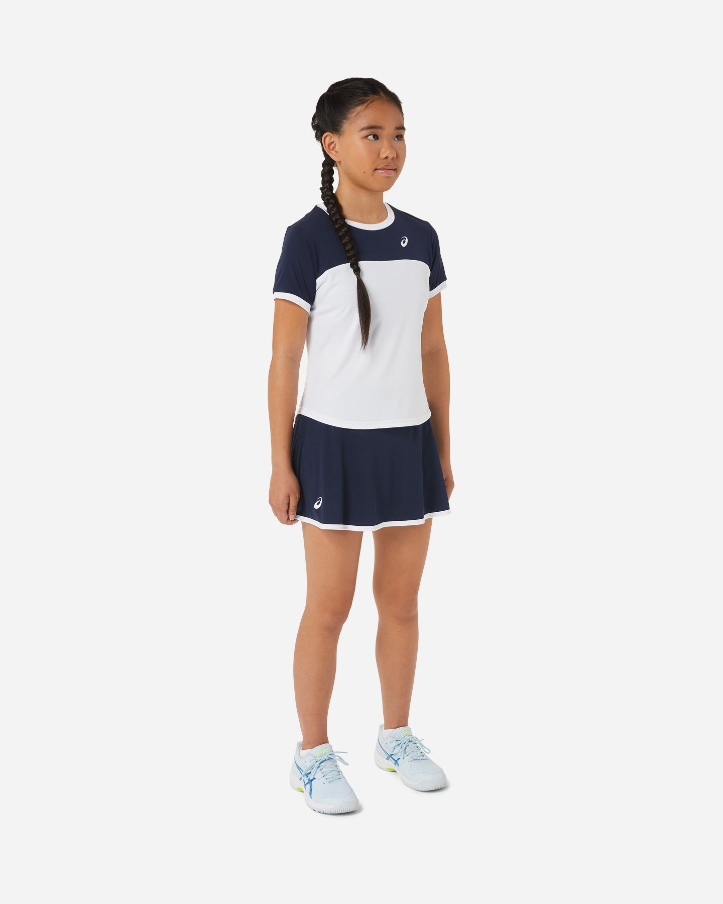 Pantalone tennis ASICS CLASSIC JR - Blu - 3 | Cisalfa Sport