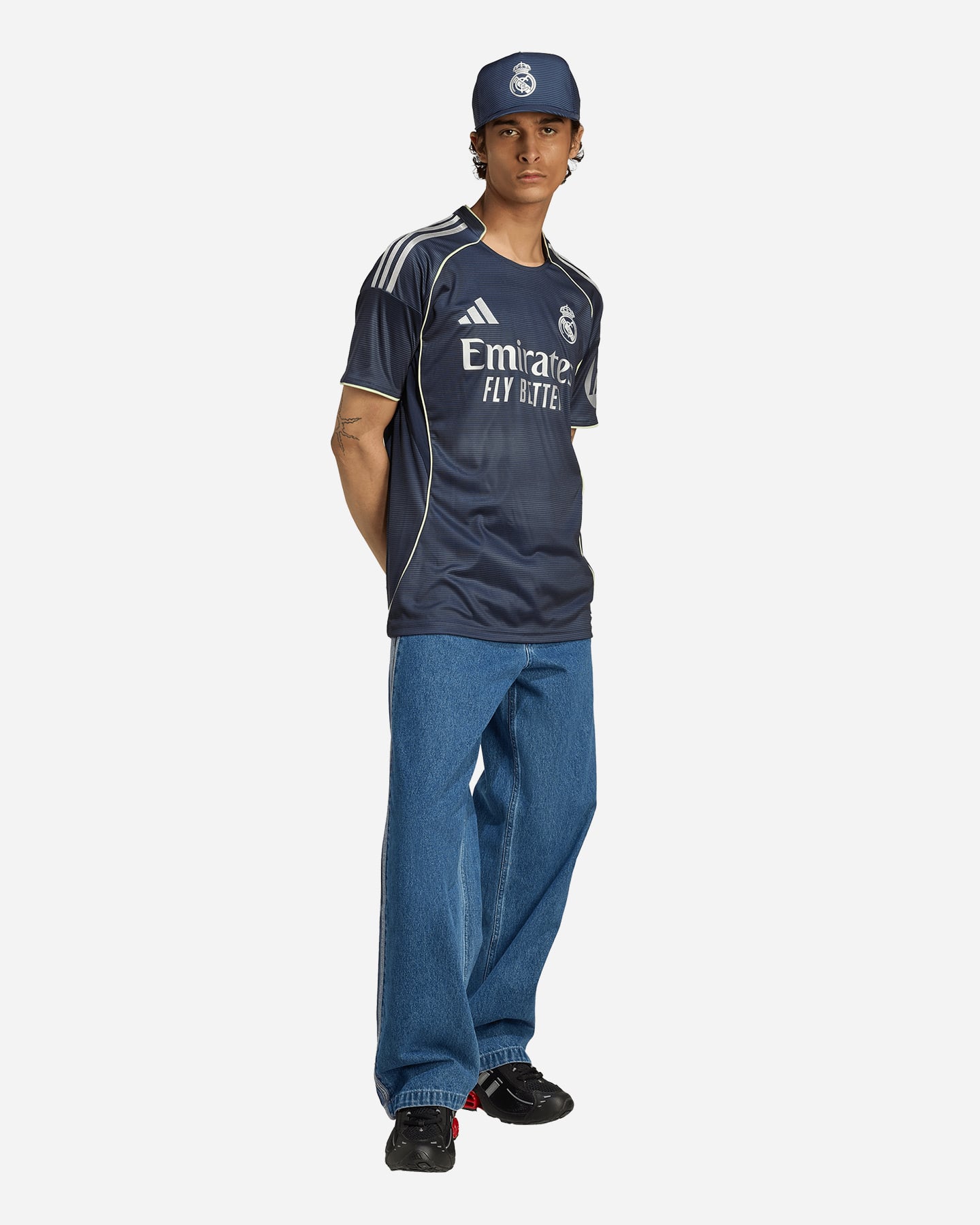 Maglia calcio ufficiale ADIDAS REAL MADRID AWAY 25-26 M - Color mix - 4 | Cisalfa Sport