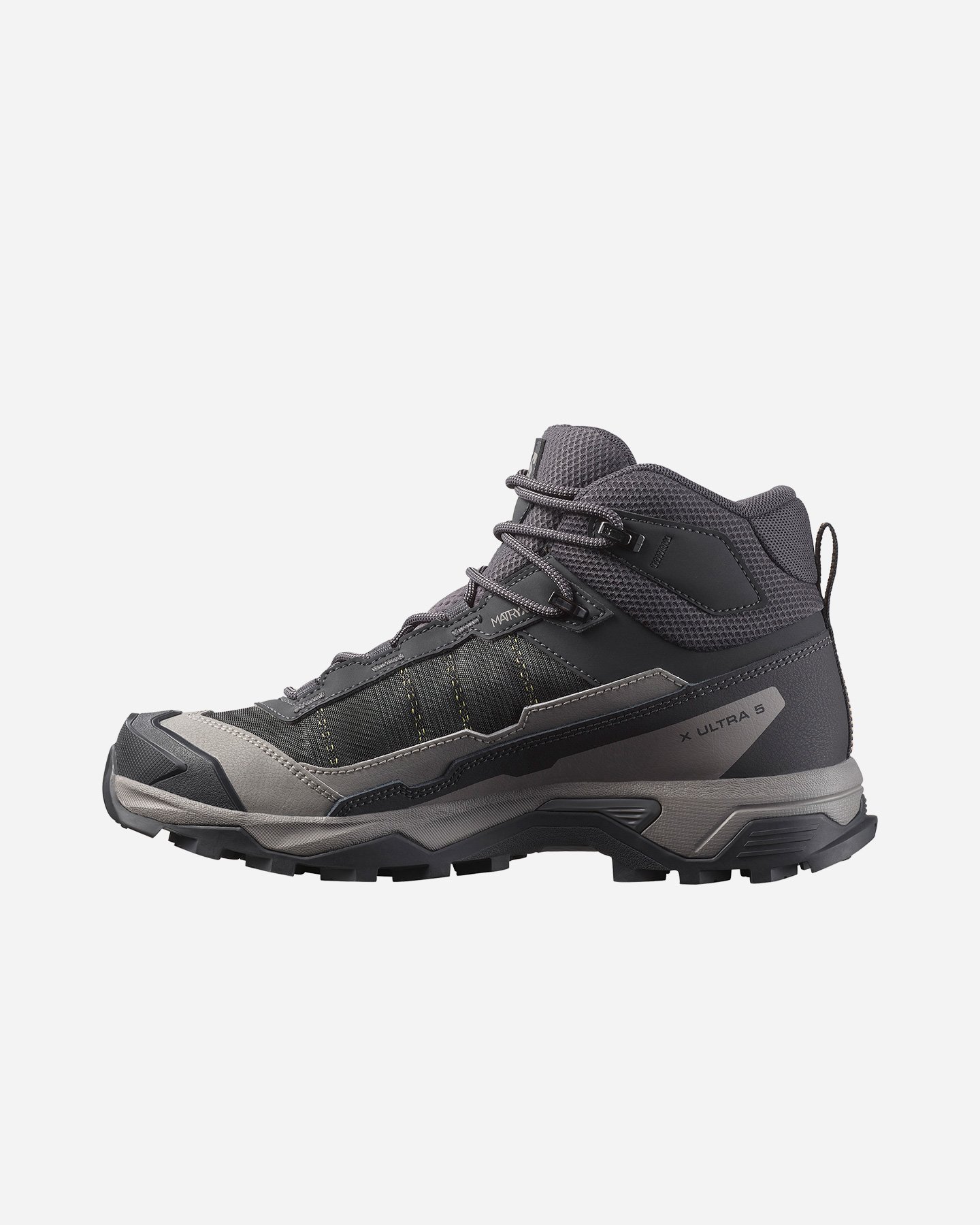 Scarpe escursionismo SALOMON X ULTRA 5 MID GTX W - Grigio - 3 | Cisalfa Sport