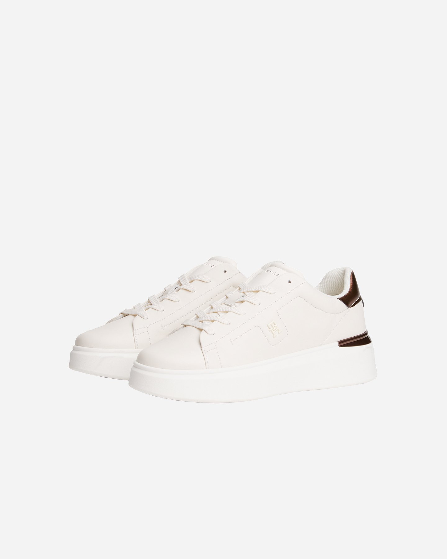 Scarpe sneakers TOMMY HILFIGER CHIC PLATFORM W - Bianco - 1 | Cisalfa Sport