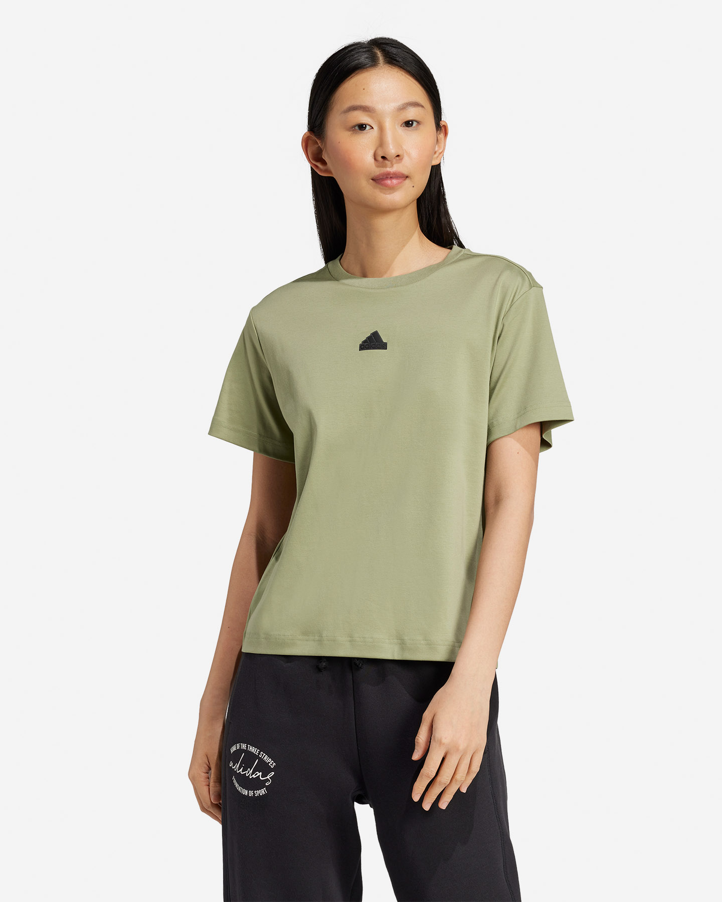 T-shirt ADIDAS BRAND LOVE W - Verde - 1 | Cisalfa Sport