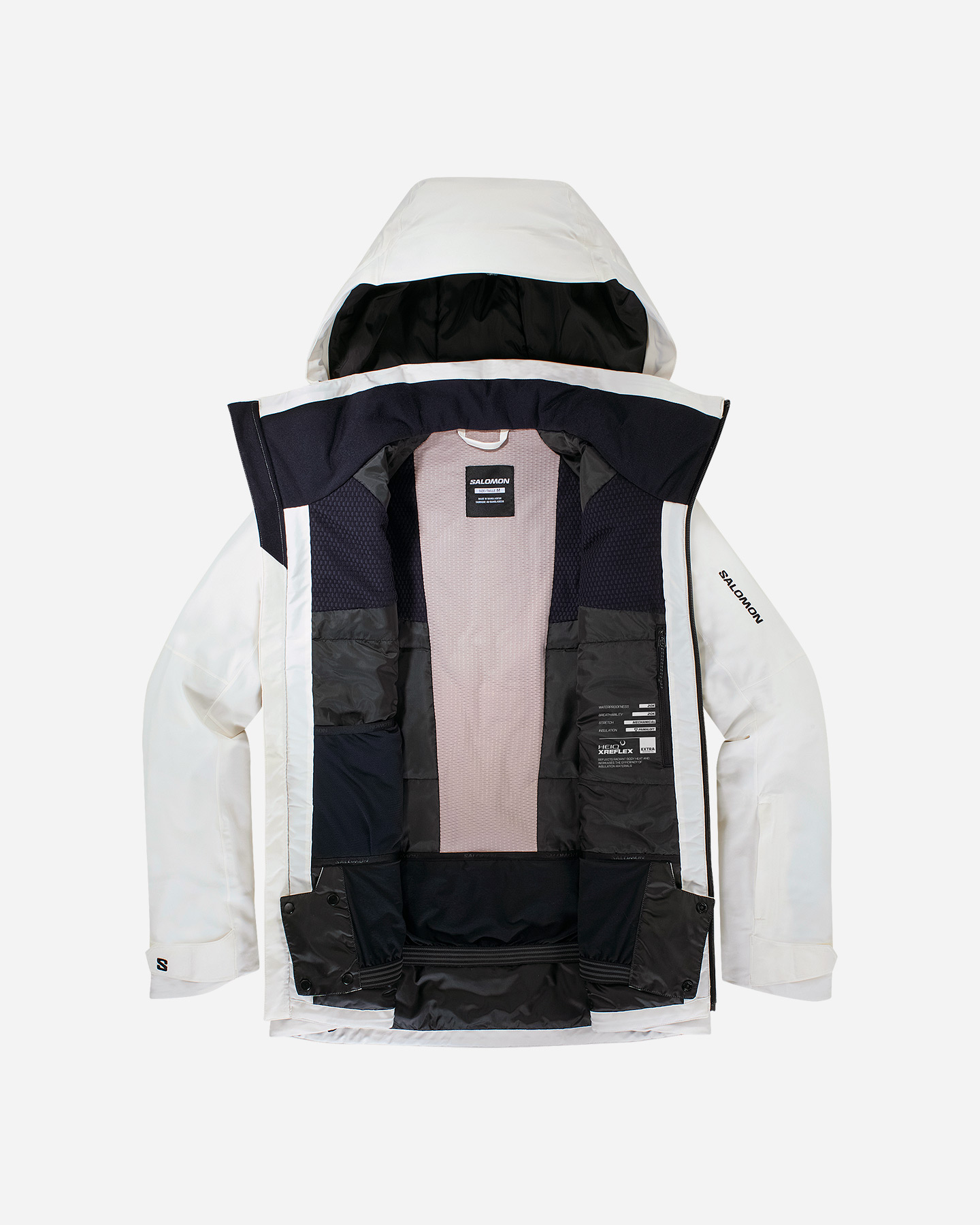 Giacca sci SALOMON BRILLIANT 2.0 W - Bianco - 1 | Cisalfa Sport