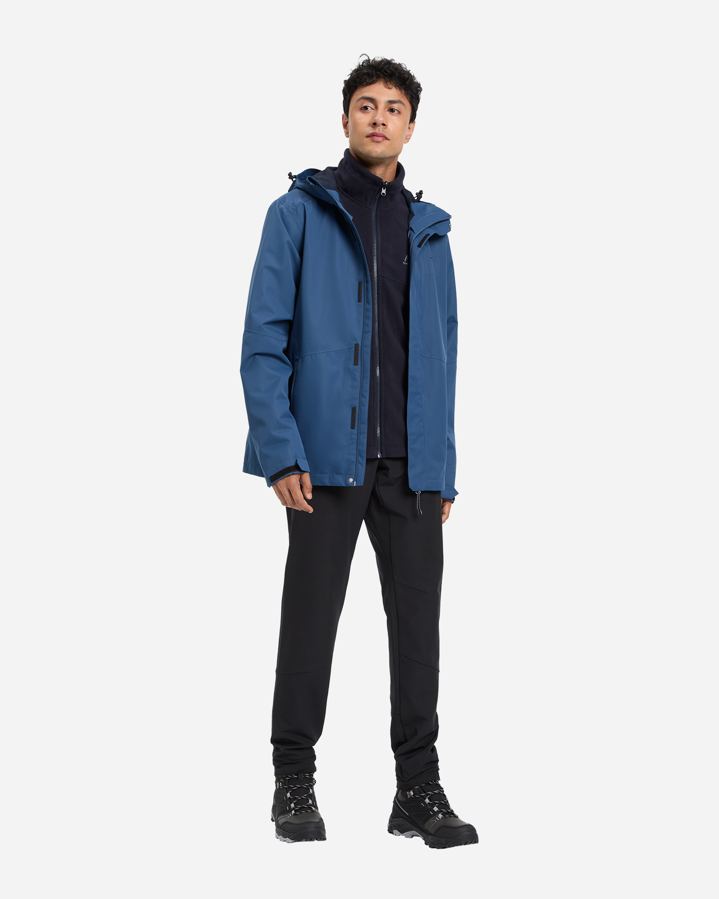 Giacca outdoor MCKINLEY TERANG II 3IN1 M - Blu Navy - 4 | Cisalfa Sport