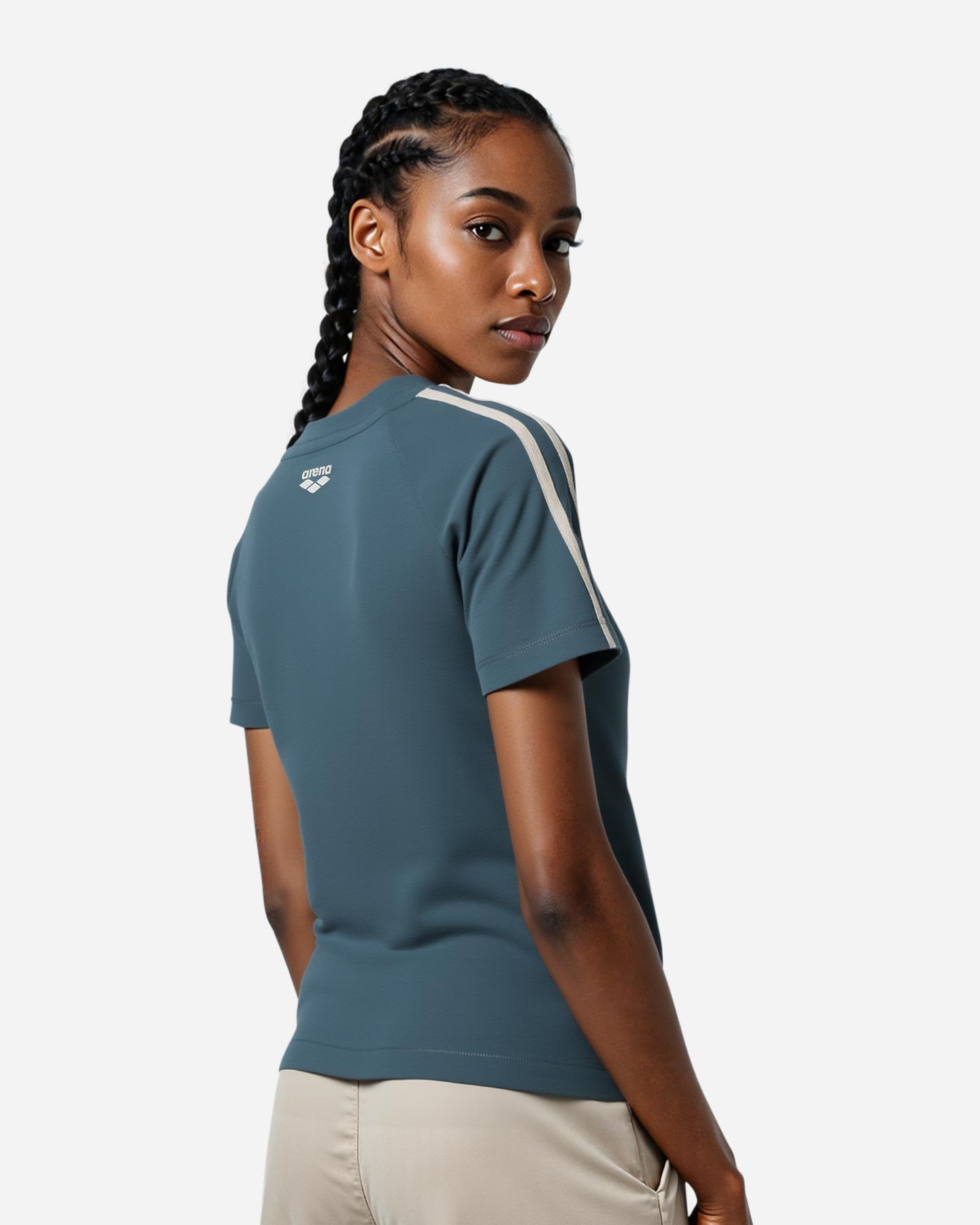 T-shirt ARENA ATHLETIC ESSENTIAL W - Verde - 4 | Cisalfa Sport