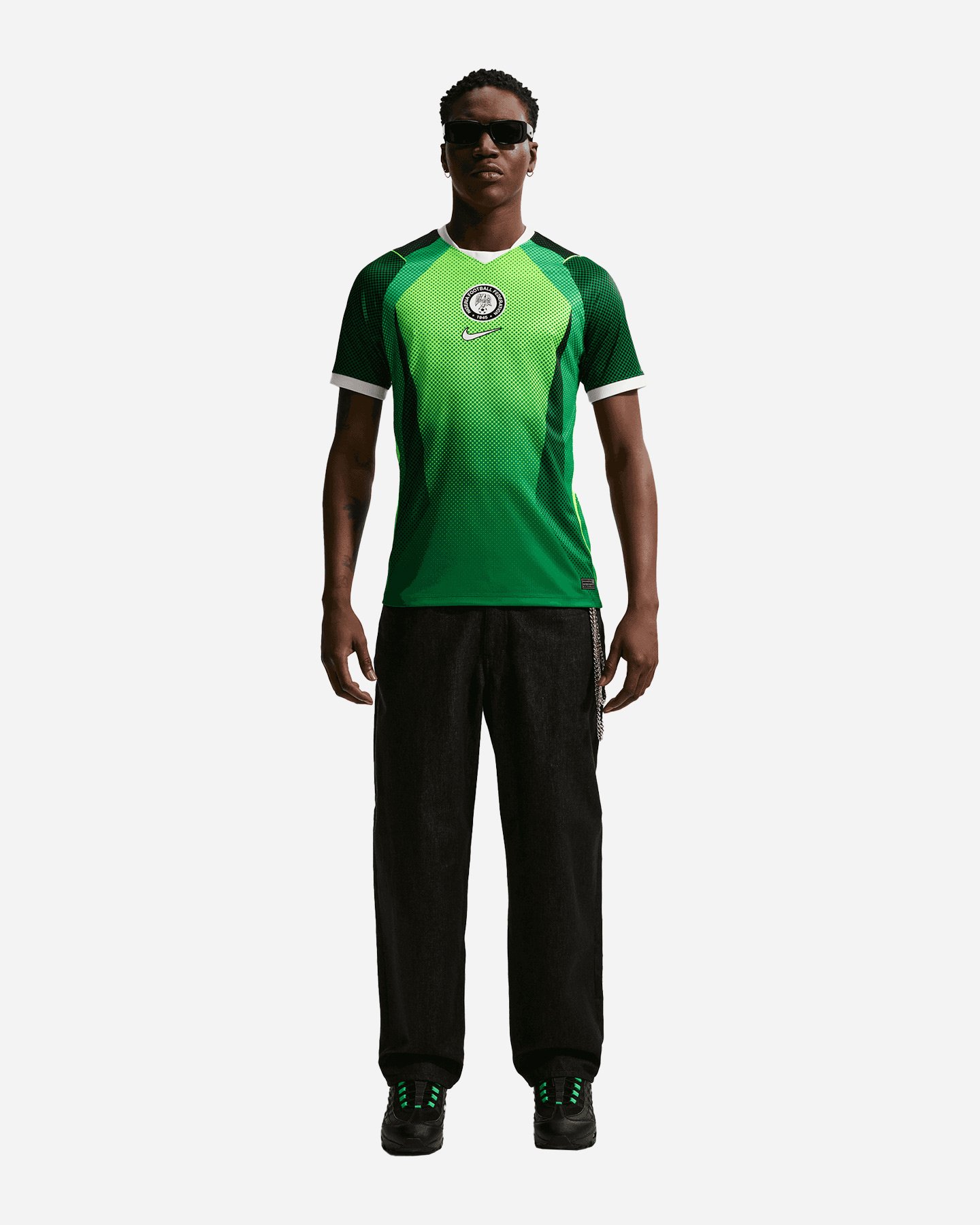 Maglia calcio ufficiale NIKE NIGERIA HOME 26 STADIUM M - Color mix - 2 | Cisalfa Sport