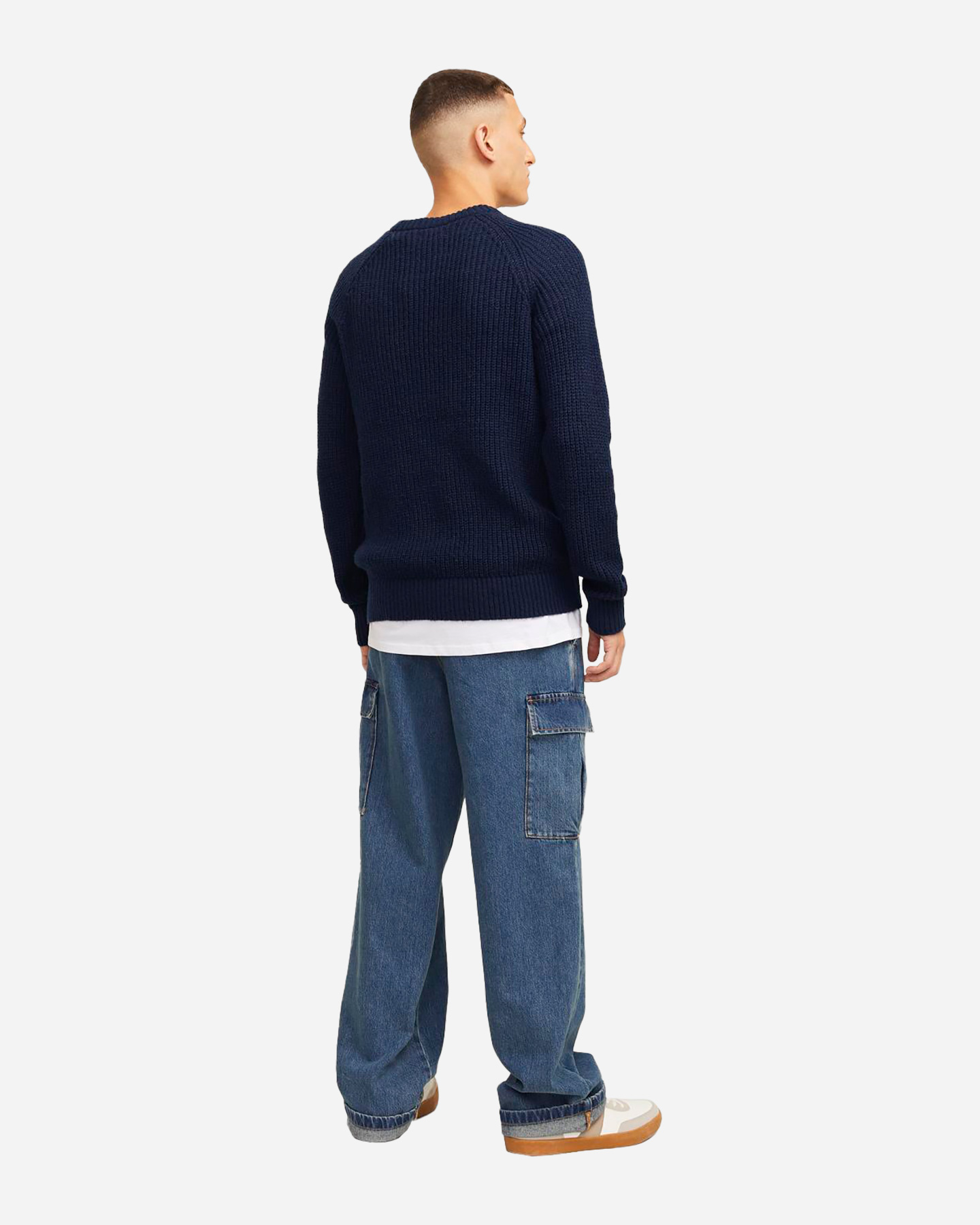 Maglione JACK & JONES SPALLA RAGLAN M - Blu - 3 | Cisalfa Sport