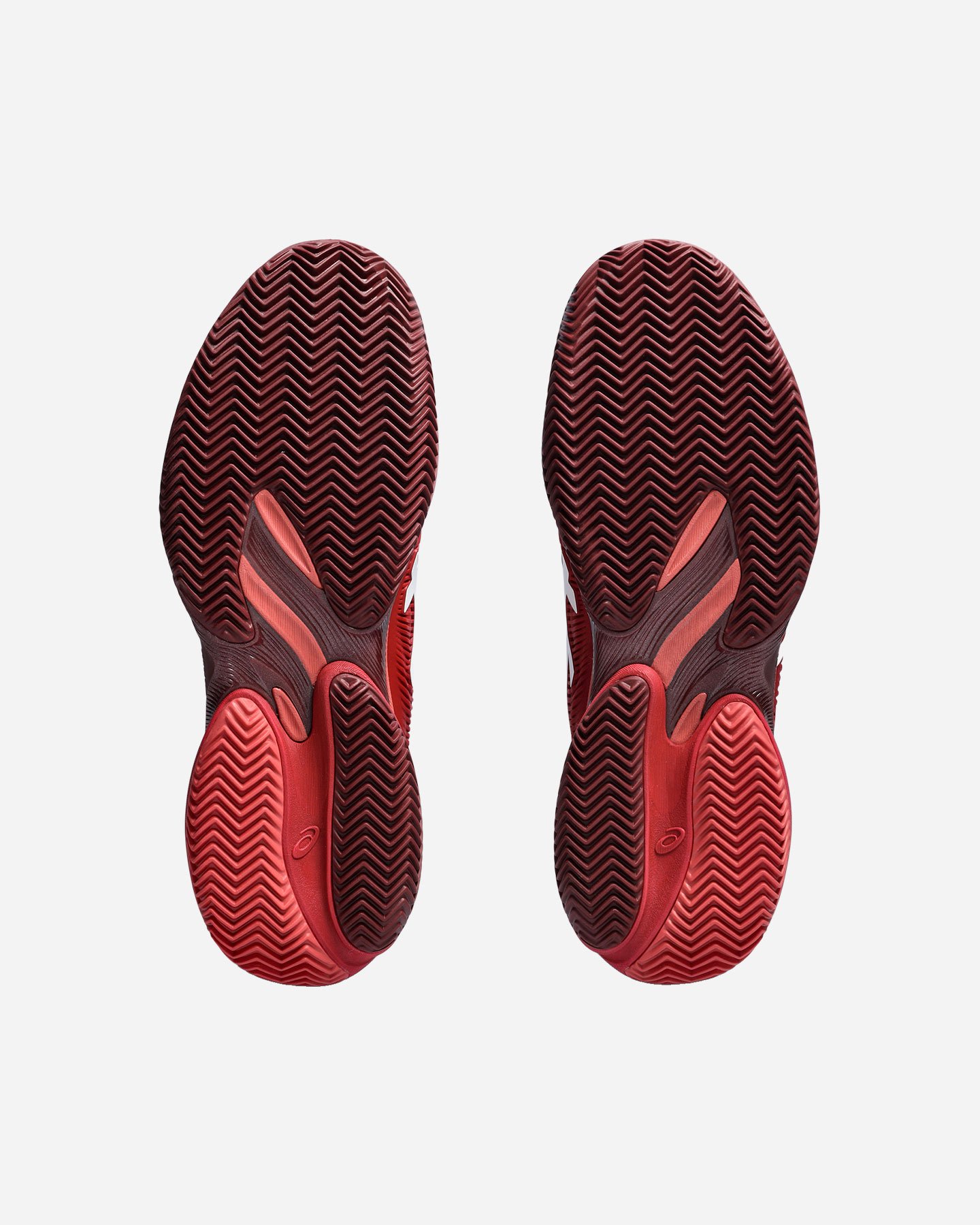 Scarpe tennis ASICS COURT FF 3 NOVAK CLAY M - Rosso - 2 | Cisalfa Sport