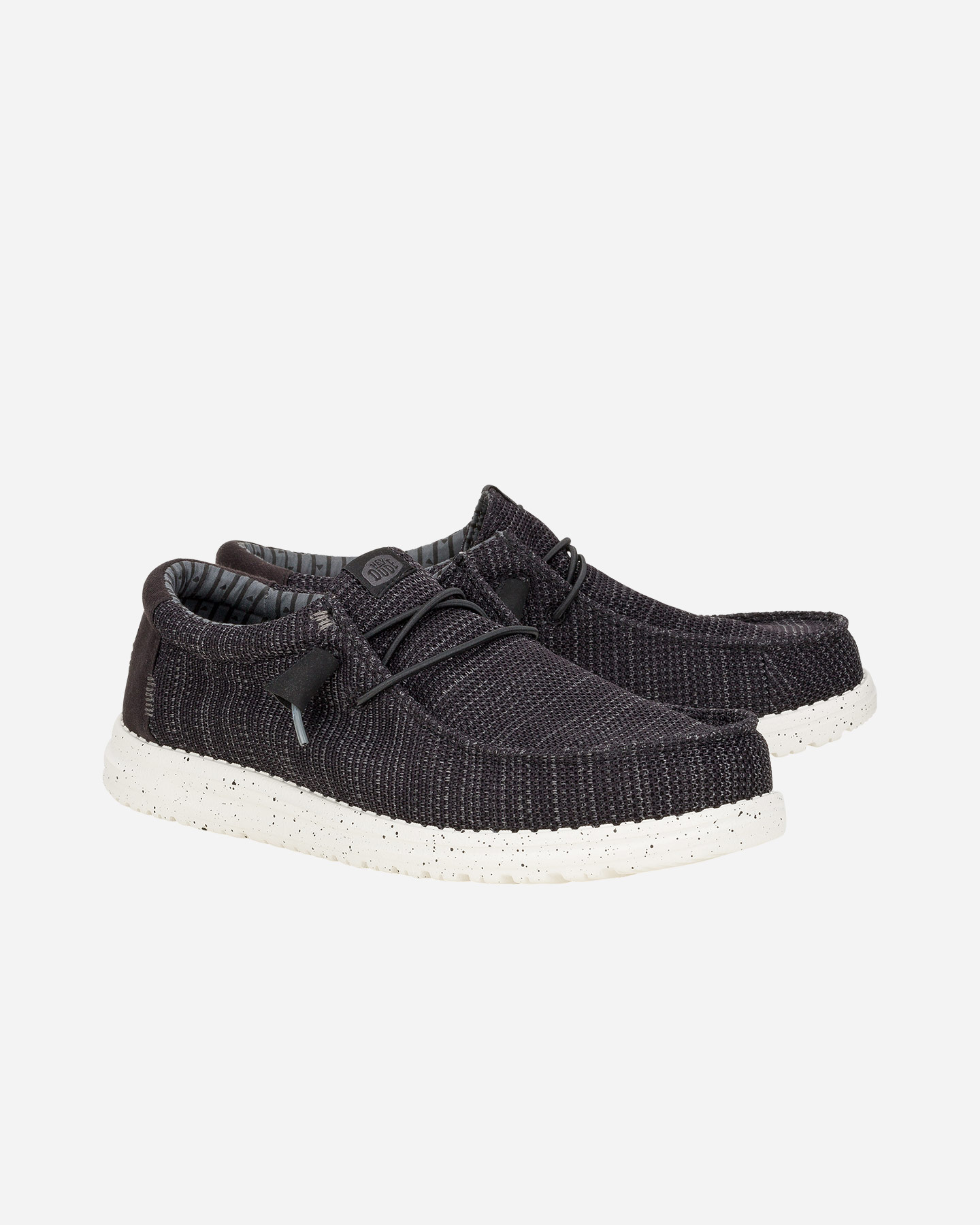 Scarpe urban HEYDUDE WALLY STRETCH SOX M - Nero - 1 | Cisalfa Sport