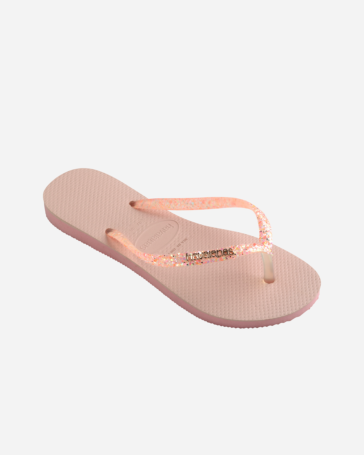 Infradito HAVAIANAS SLIM GLITTER FLOURISH W - Rosa - 2 | Cisalfa Sport