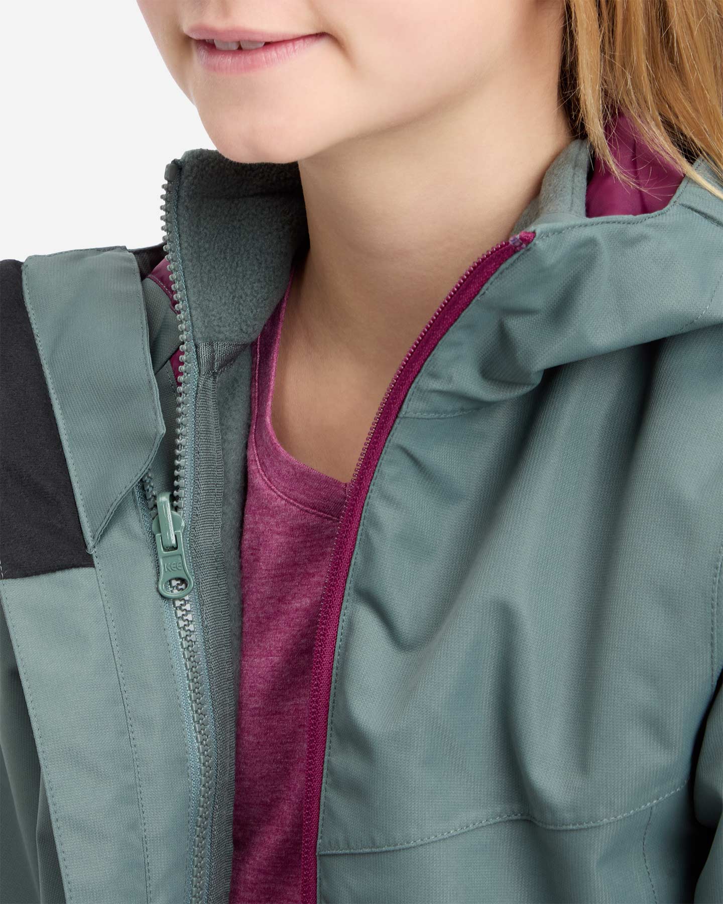 Giacca outdoor MCKINLEY JUSTIN III 3IN1 JR - Verde - 4 | Cisalfa Sport