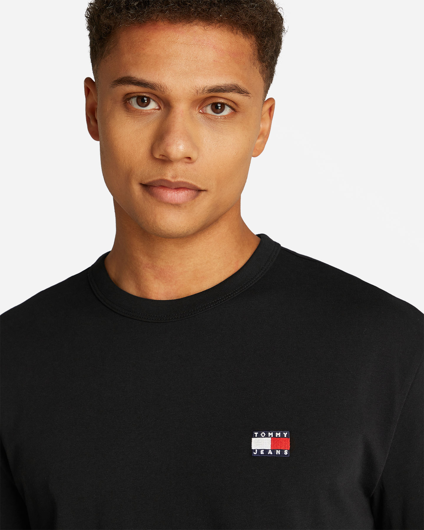 T-shirt TOMMY HILFIGER BADGE LOGO M - Nero - 5 | Cisalfa Sport