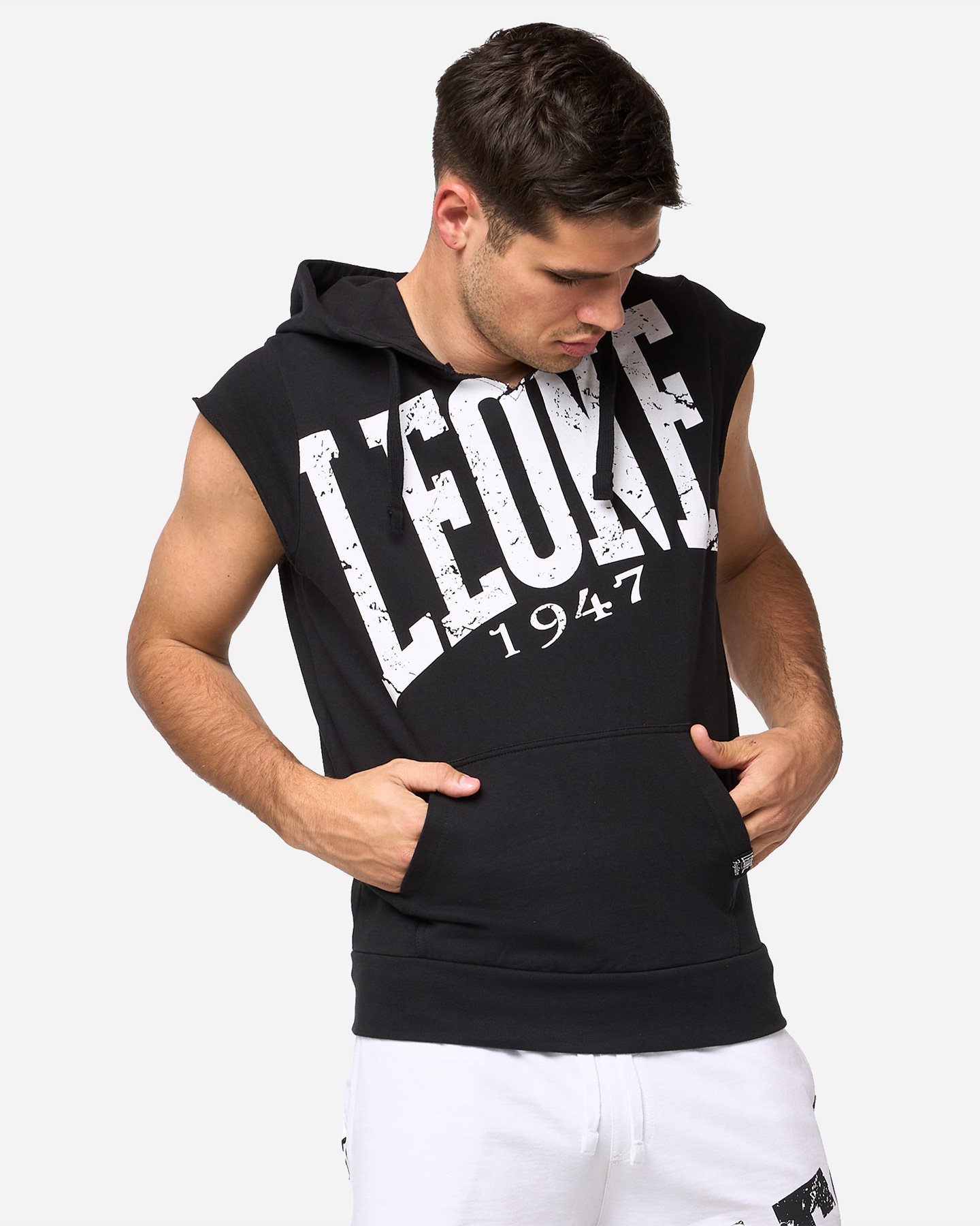 Felpa LEONE BIG LOGO M - Nero - 3 | Cisalfa Sport