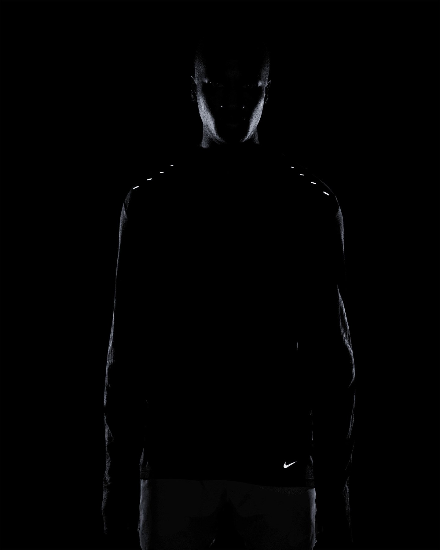 Maglia running NIKE RUN WOOL LS M - Nero - 3 | Cisalfa Sport