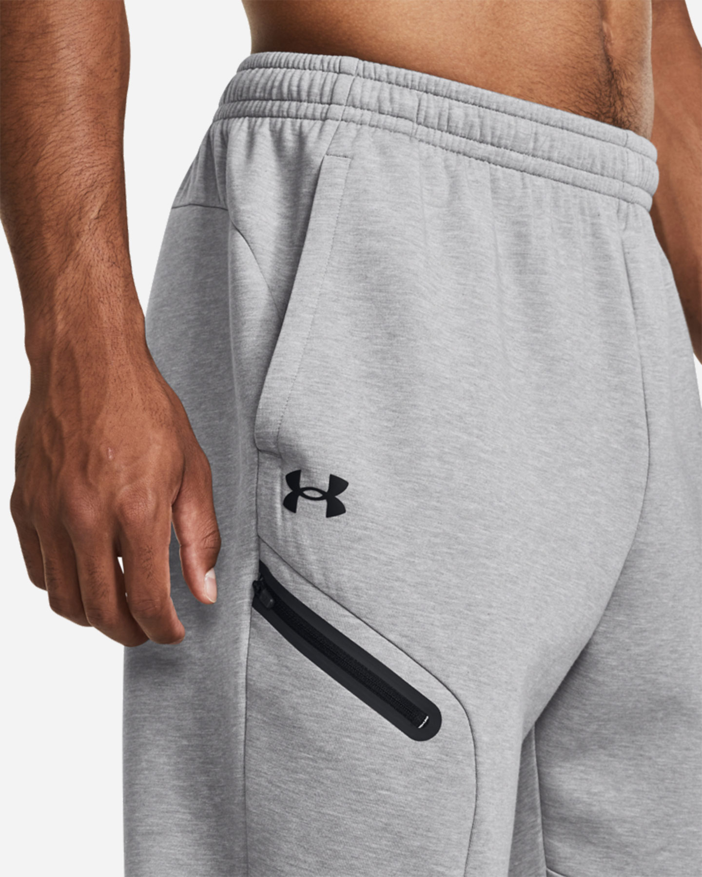 Pantalone UNDER ARMOUR UNSTOPPABLE M - Grigio - 4 | Cisalfa Sport