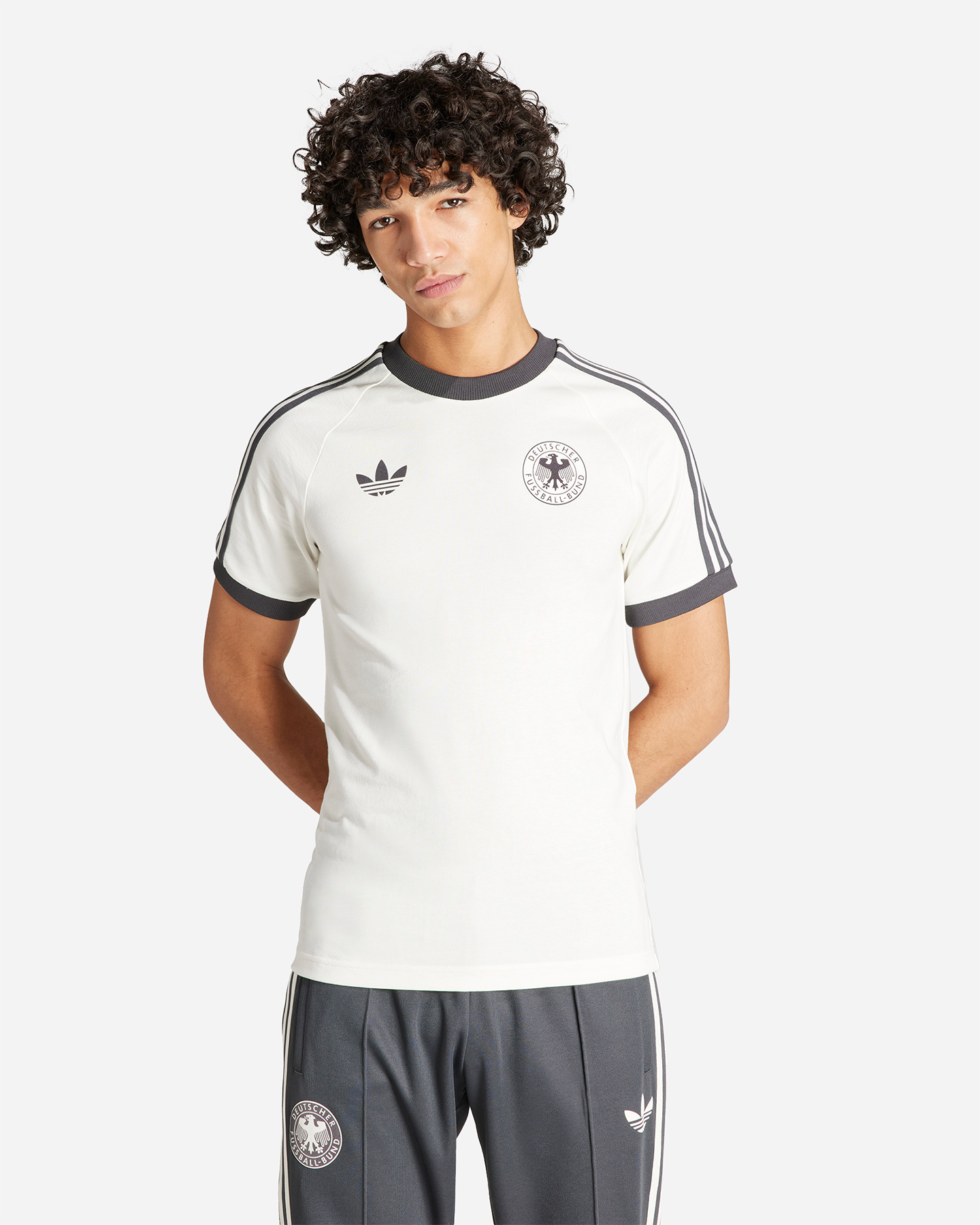 Abbigliamento calcio ufficiale ADIDAS GERMANIA OG ADICOLOR 3 STRIPES M - Bianco - 1 | Cisalfa Sport