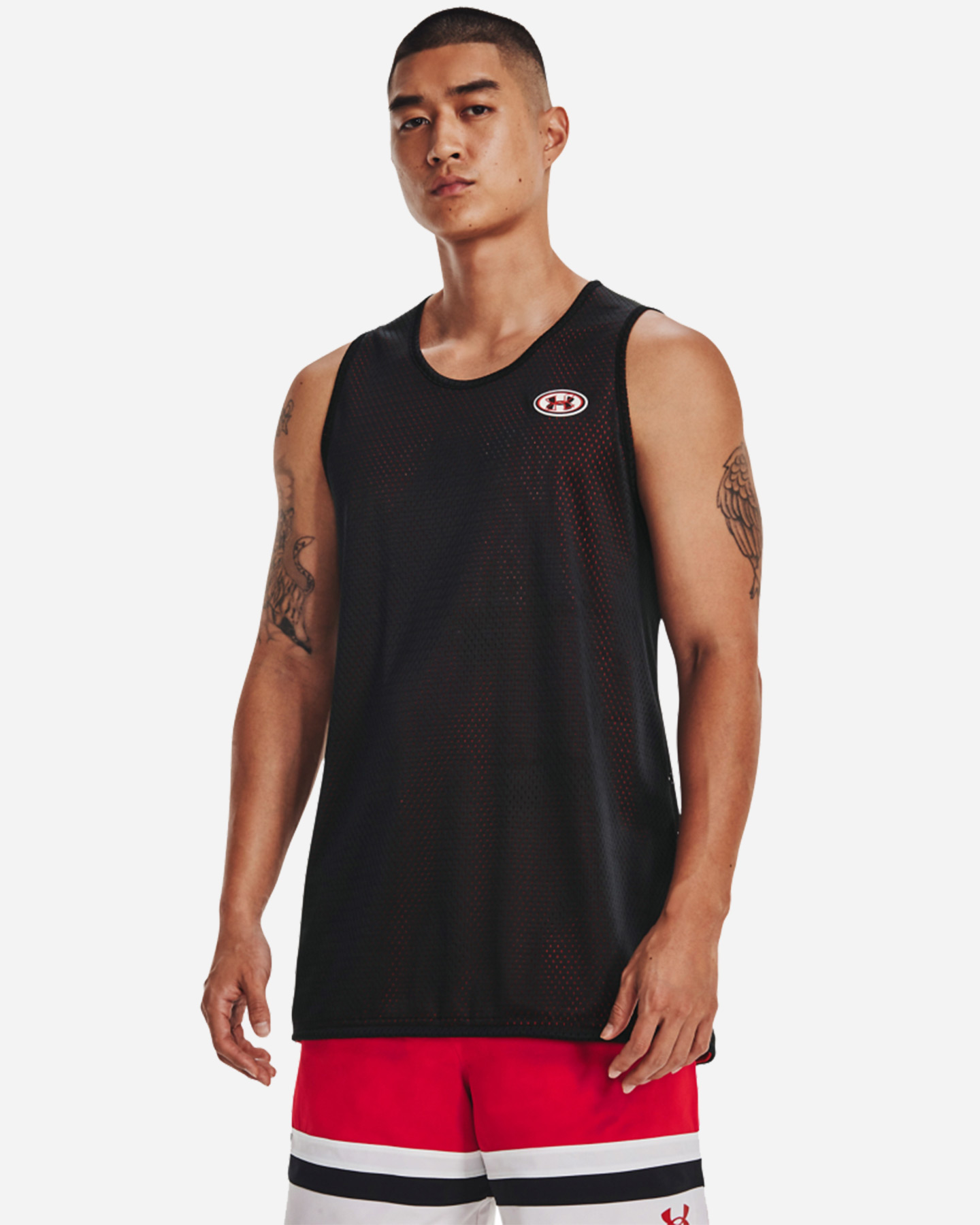 Maglia basket UNDER ARMOUR REV BASELINE M - Nero - 4 | Cisalfa Sport