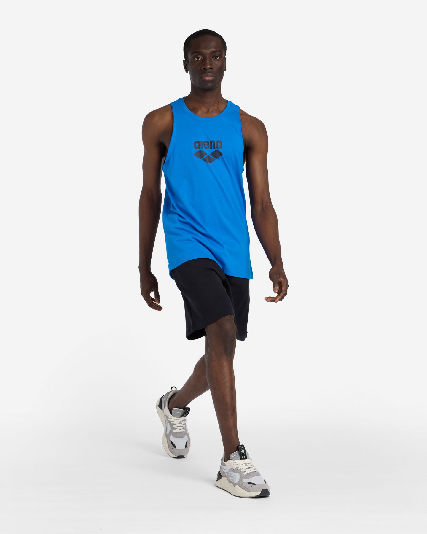 Canotta ARENA ATHLETIC ESSENTIAL M - Blu royal - 4 | Cisalfa Sport