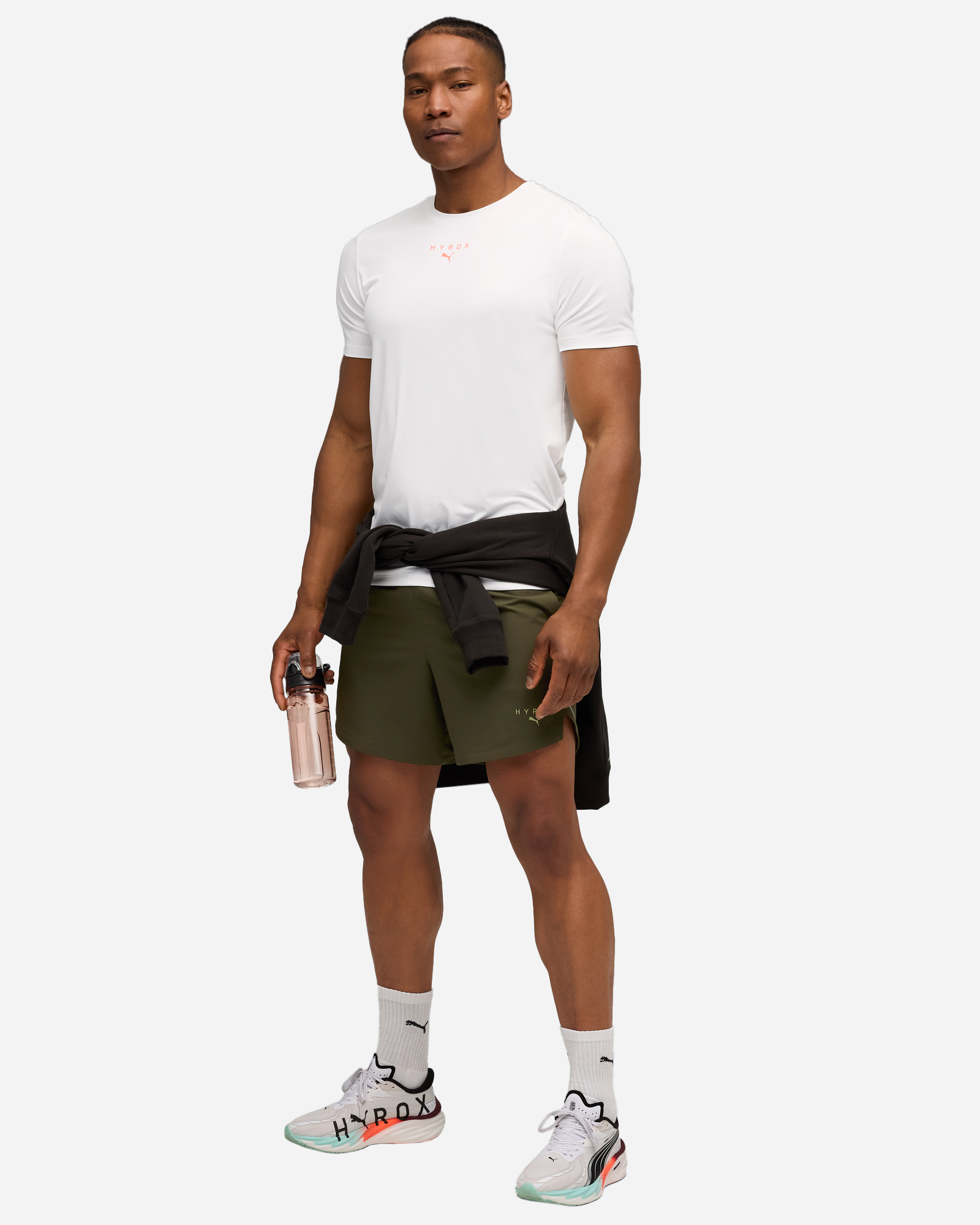 T-shirt training PUMA HYROX CLOUDSPUN THERMOADAPT M - Bianco - 4 | Cisalfa Sport