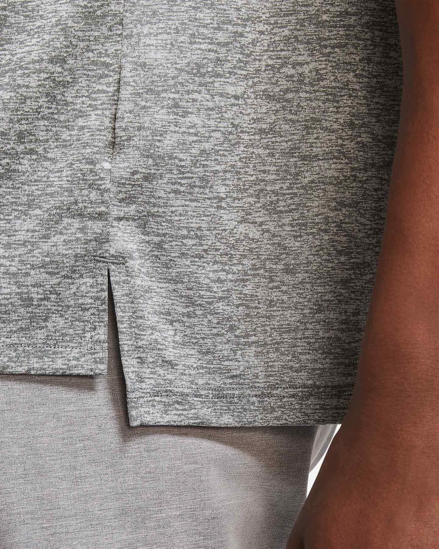 T-shirt running NIKE DRI-FIT RISE 365 M - Grigio - 2 | Cisalfa Sport