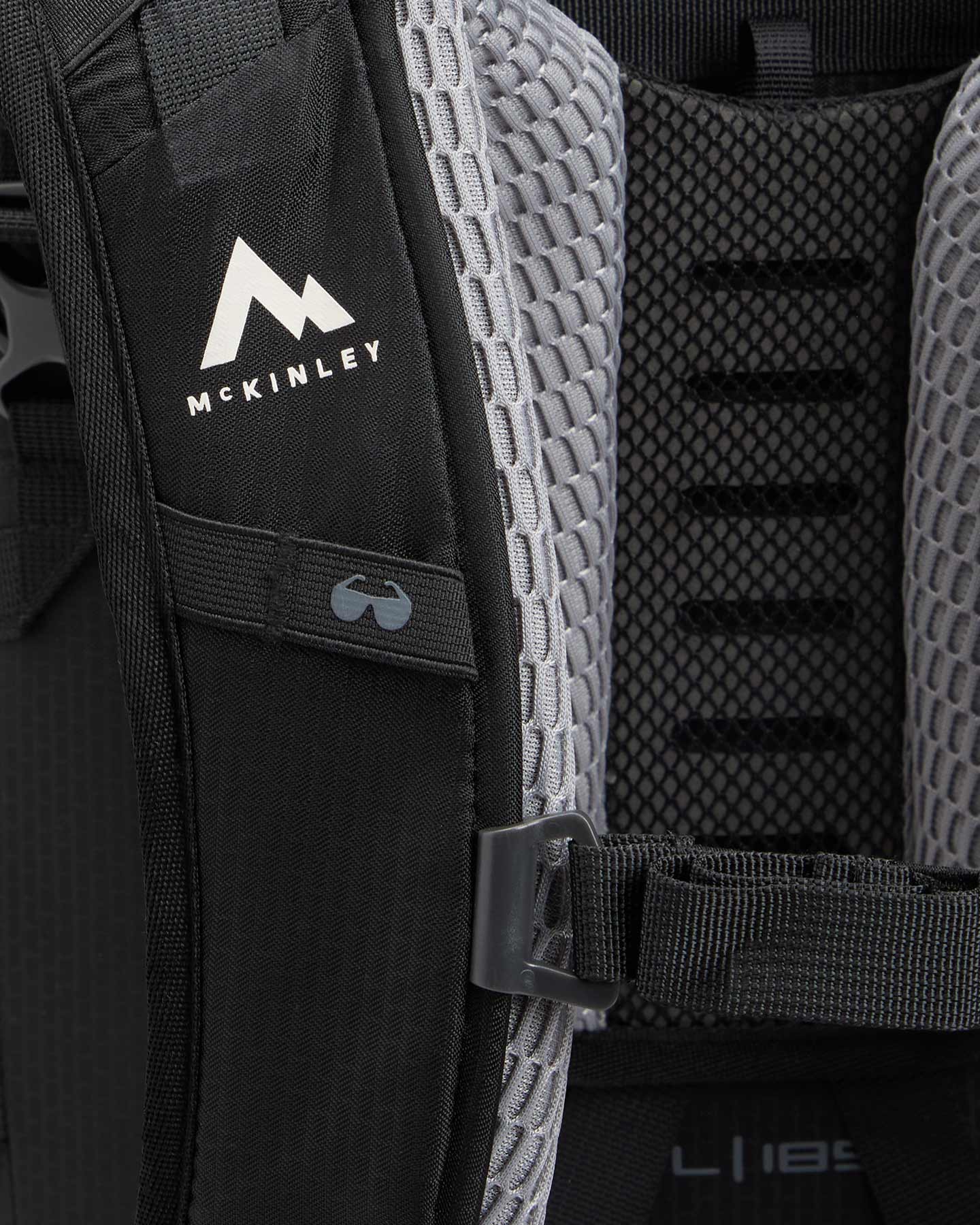 Zaino trekking MCKINLEY YUKON II CT 55+10 VARIO  - Nero - 5 | Cisalfa Sport