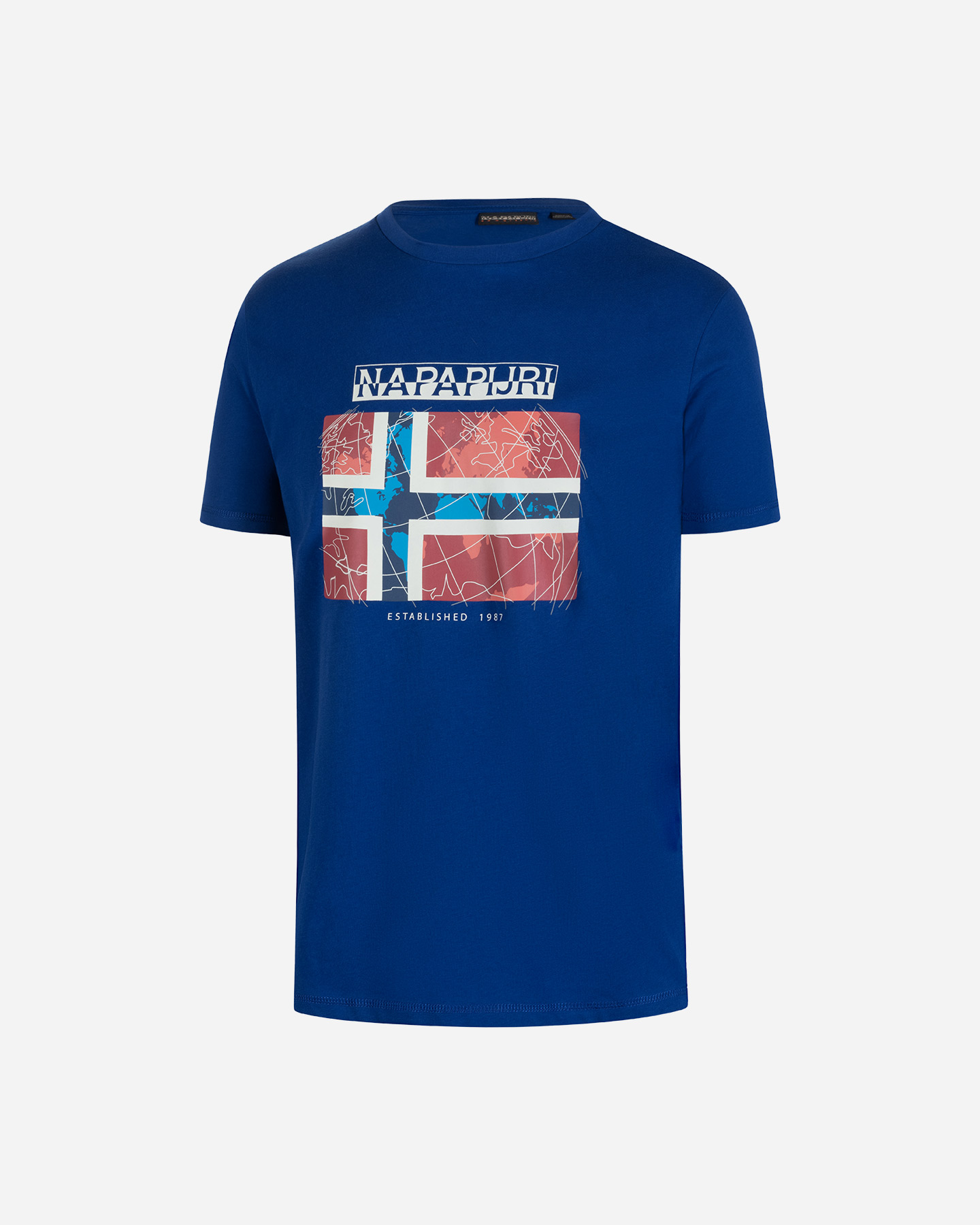 T-shirt NAPAPIJRI S-GUIRO M - Blu - 0 | Cisalfa Sport