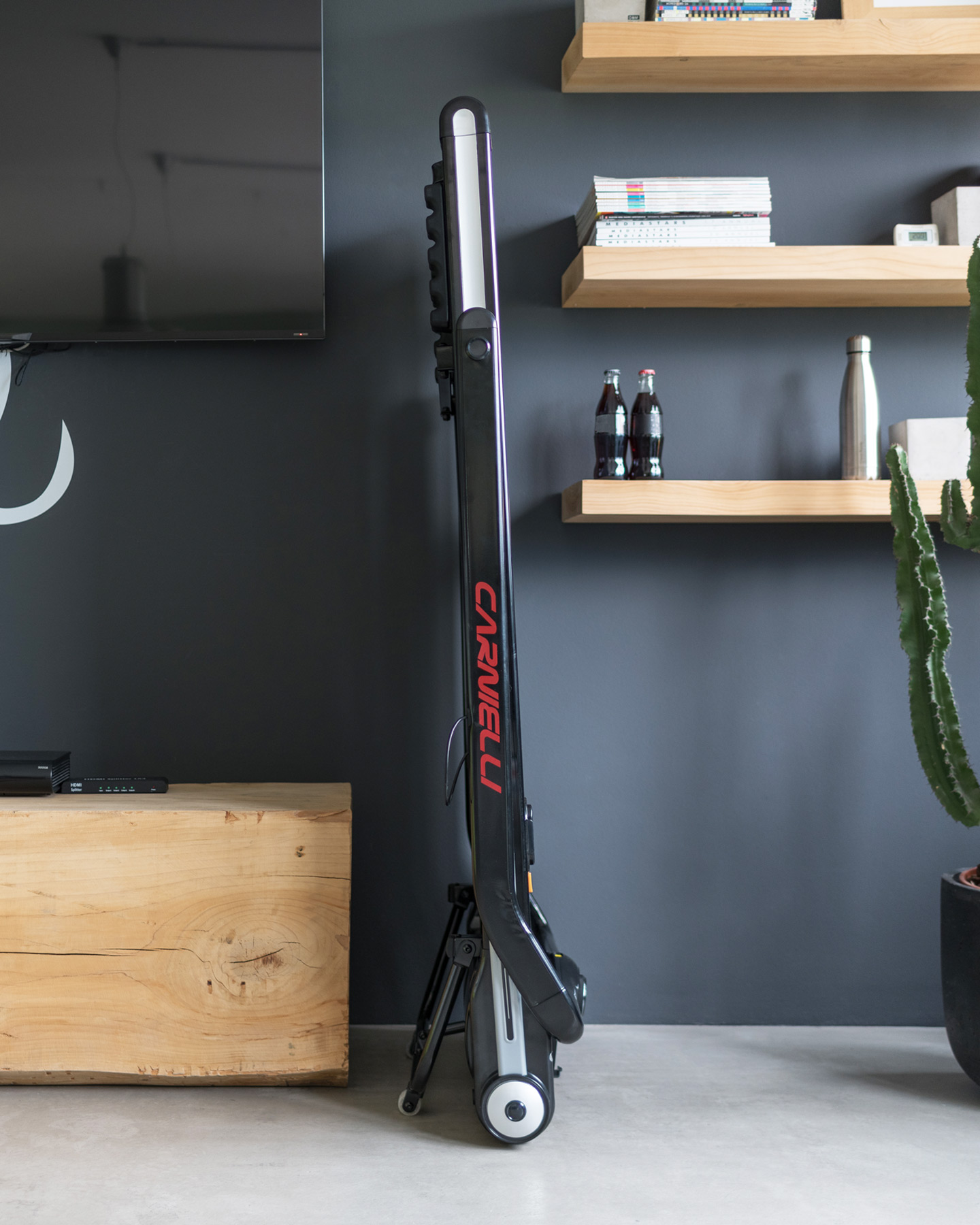 Tapis roulant CARNIELLI COMPACT RUN - Nero - 5 | Cisalfa Sport