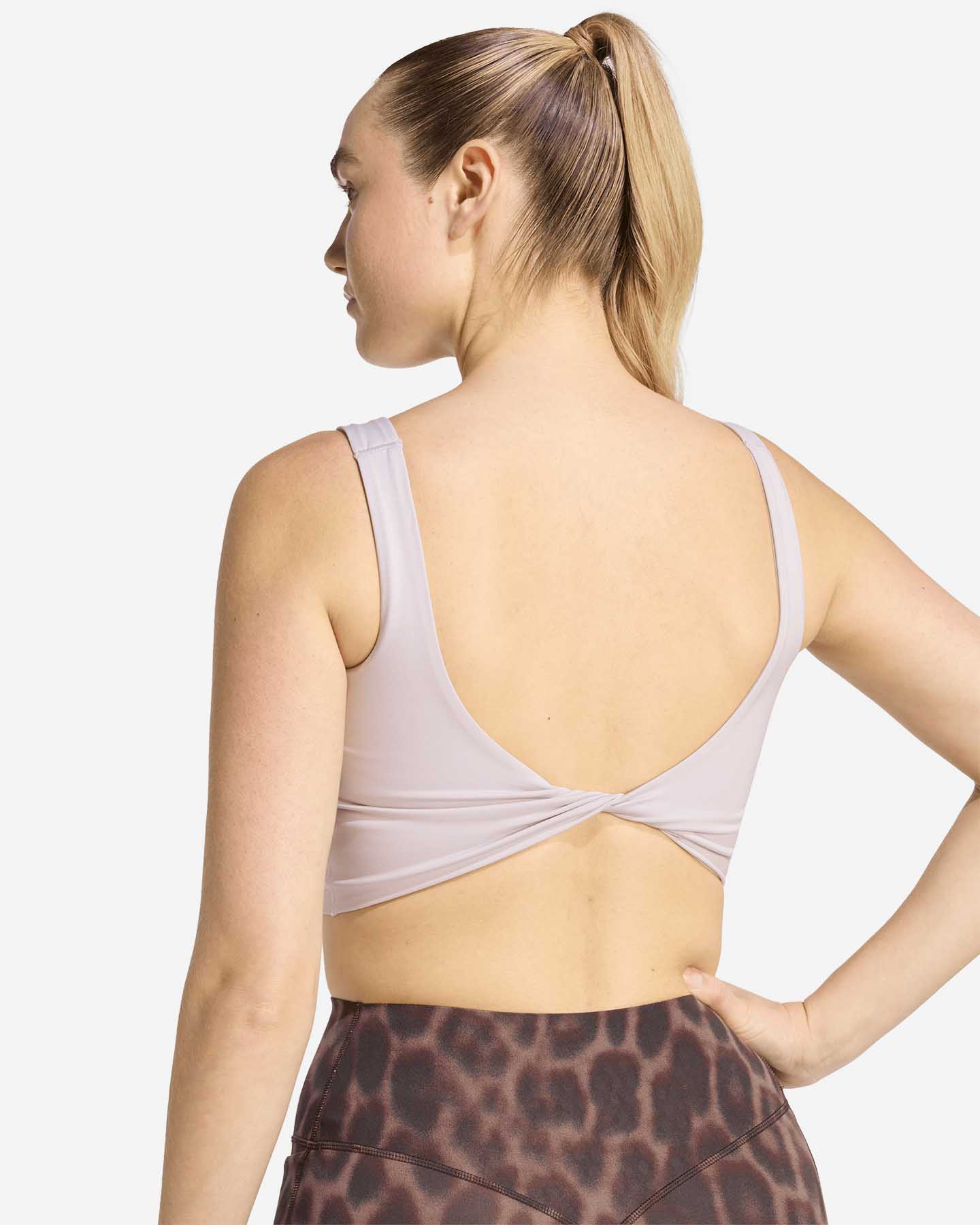 Canotta training ADIDAS SMALL LOGO W - Lilla - 5 | Cisalfa Sport