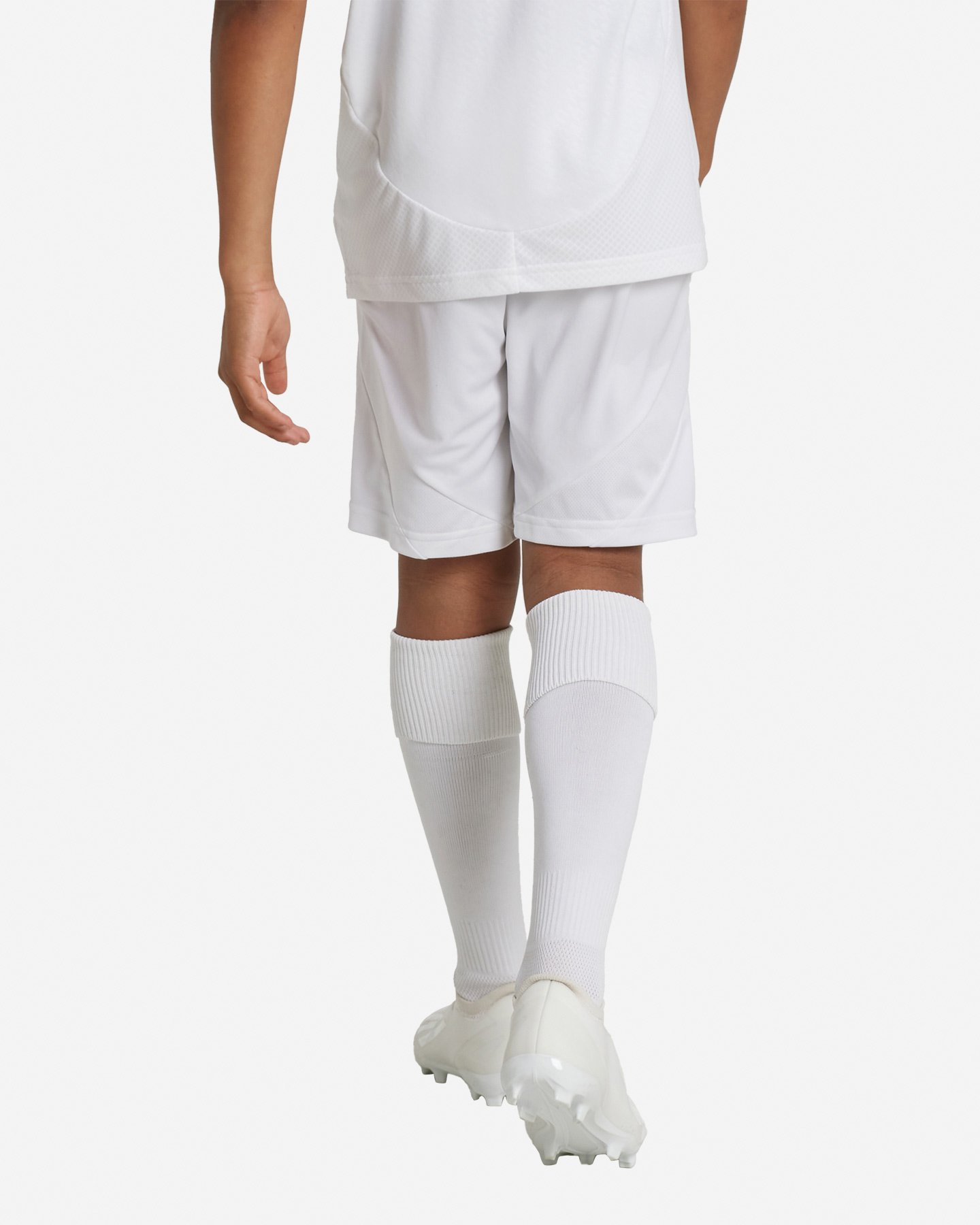 Pantaloncini calcio ufficiali ADIDAS REAL MADRID HOME 24-25 JR - Bianco - 2 | Cisalfa Sport