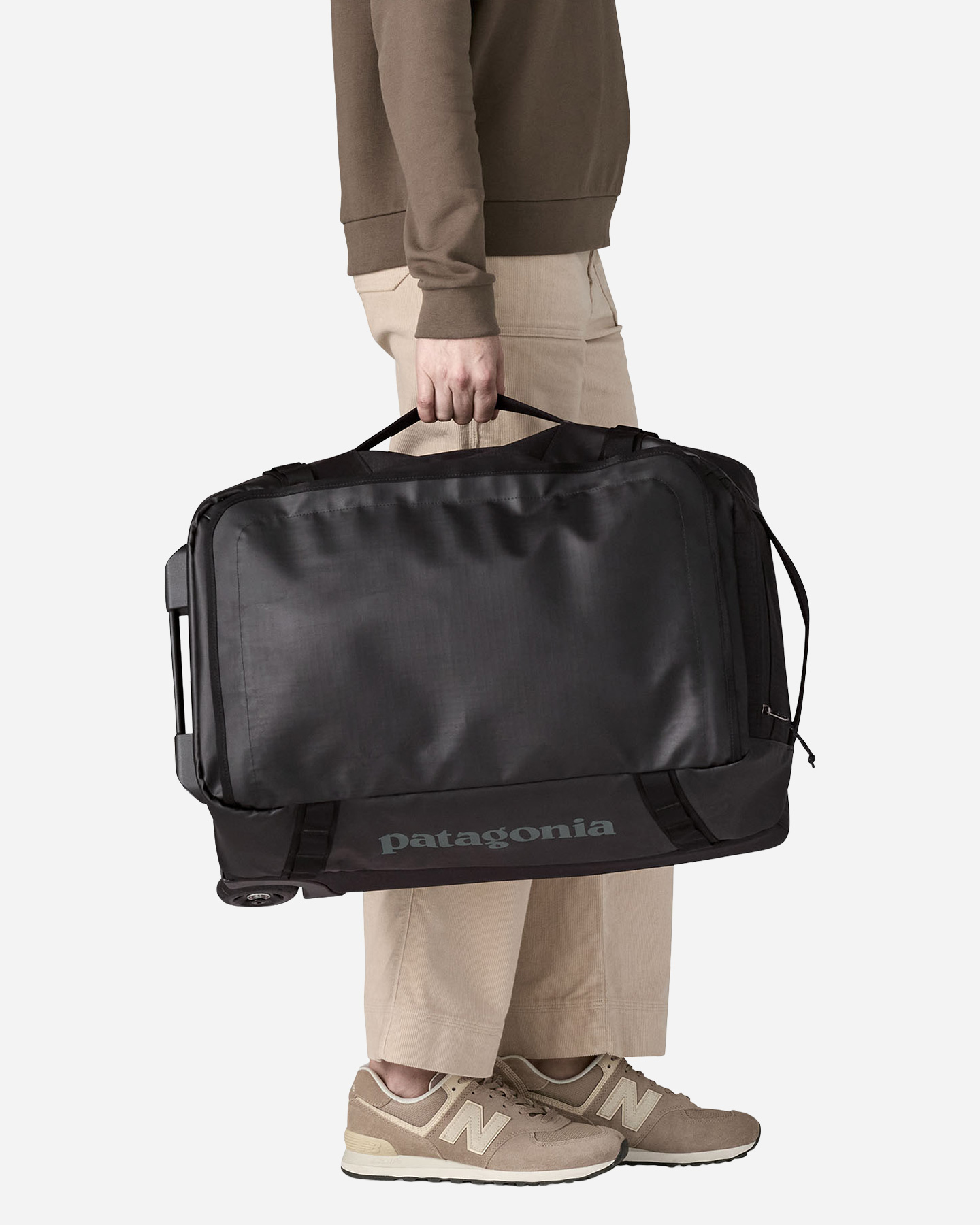 Trolley PATAGONIA BLACK HOLE WHEELED DUFFEL 40L - Nero - 4 | Cisalfa Sport