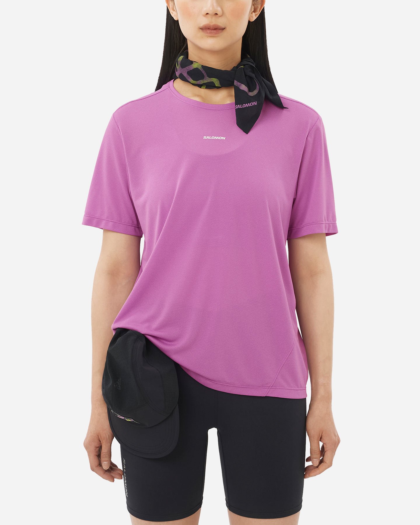 T-shirt SALOMON SHKOUT CORE W - Lilla - 1 | Cisalfa Sport