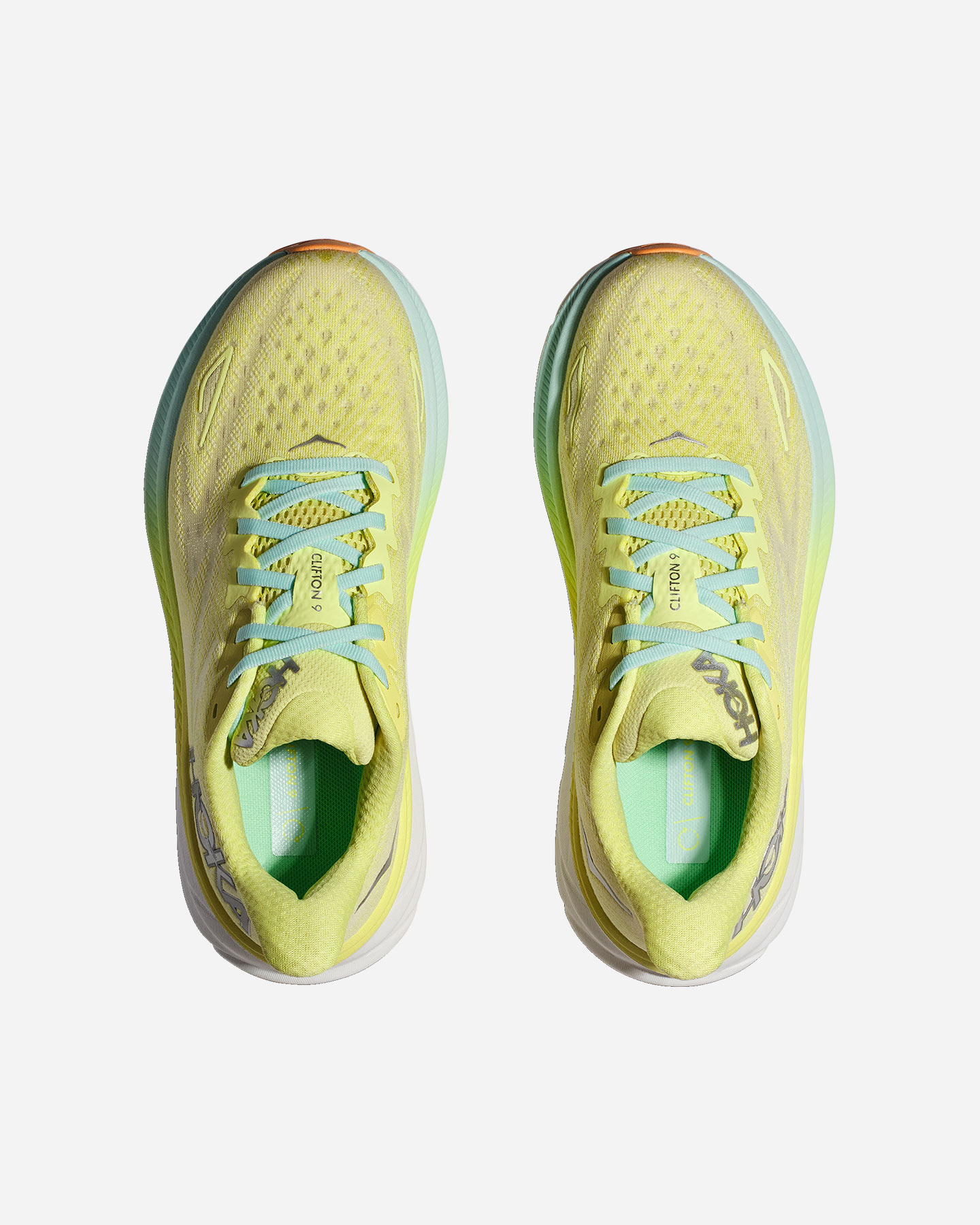 Scarpe running HOKA CLIFTON 9 CITRUS W - Giallo - 3 | Cisalfa Sport