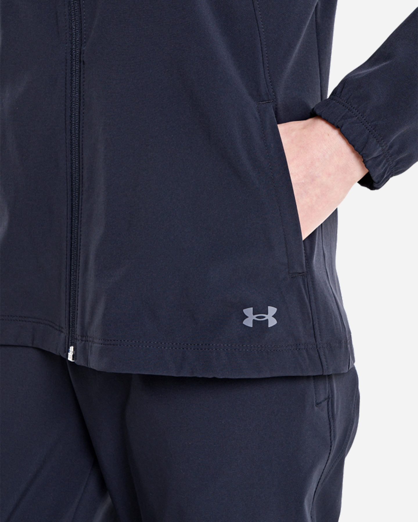 Giacca running UNDER ARMOUR OUTRUN THE STORM W - Nero - 5 | Cisalfa Sport