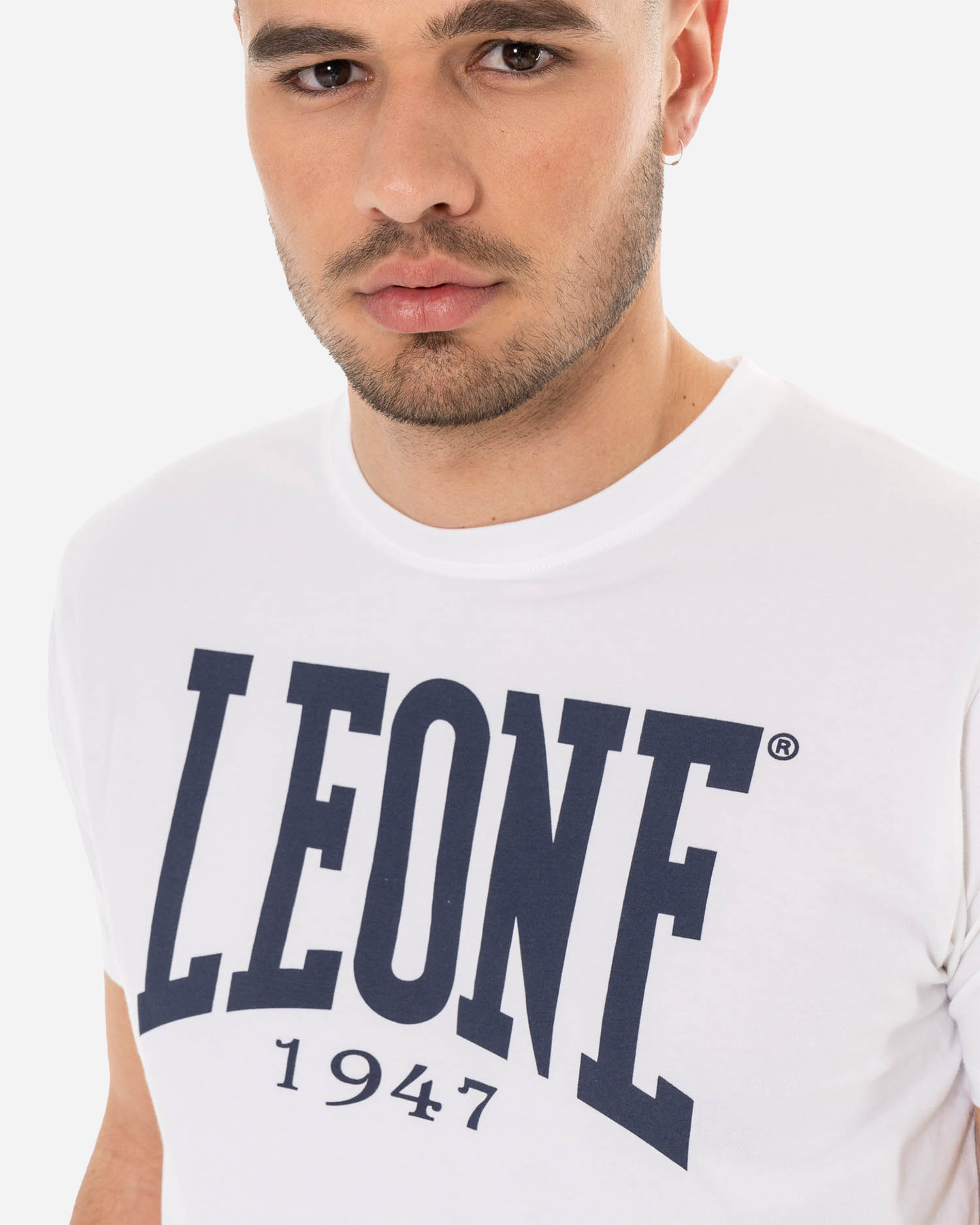 T-shirt LEONE BIG LOGO M - Bianco - 3 | Cisalfa Sport