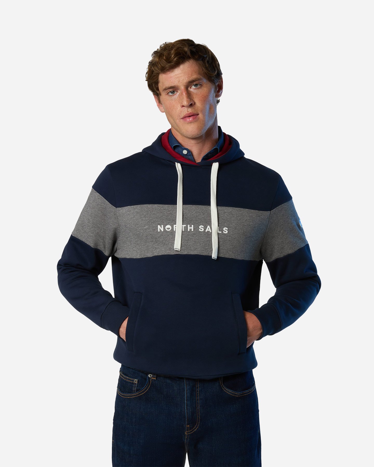 Felpa NORTH SAILS BASIC M - Grigio - 1 | Cisalfa Sport