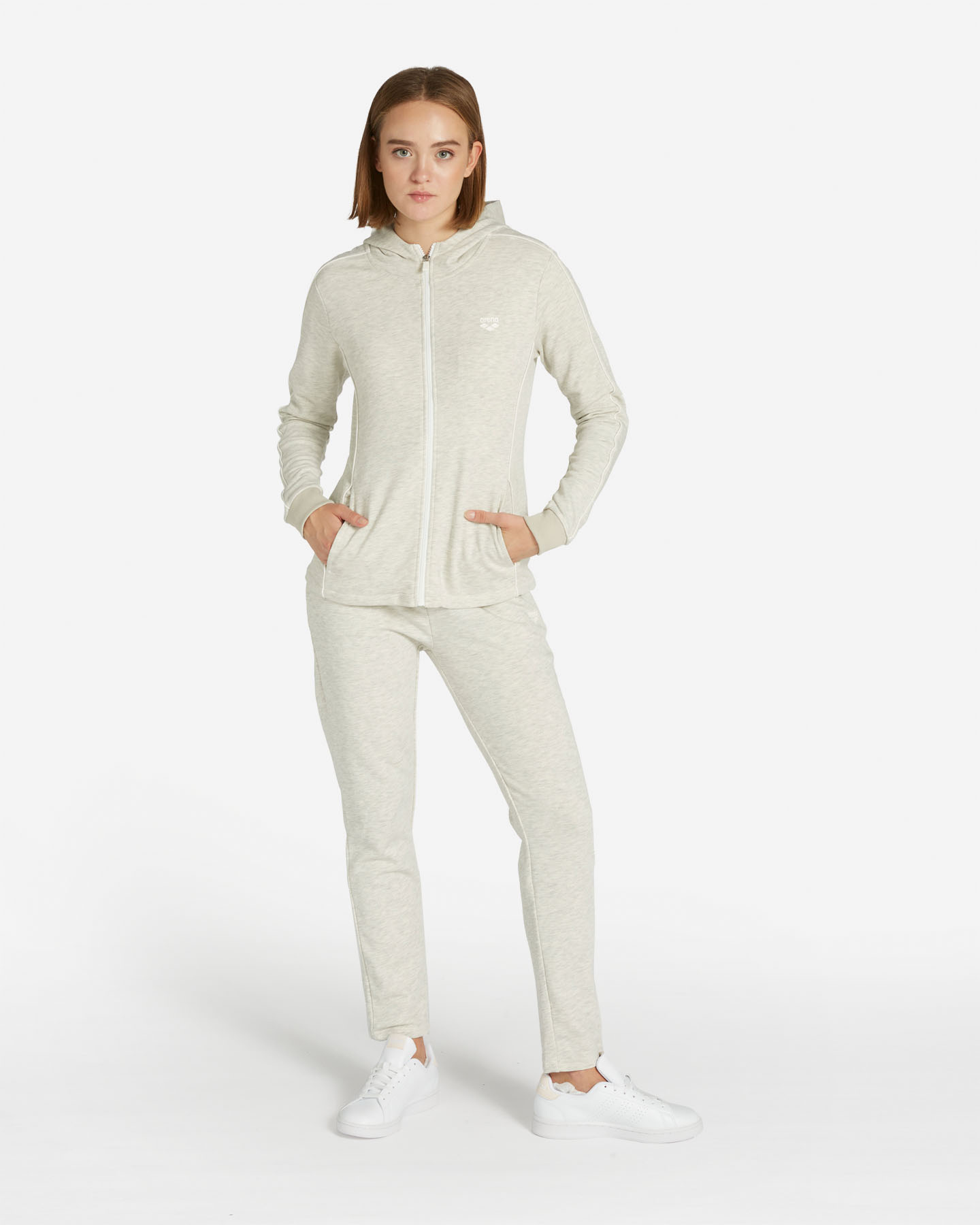 Tuta ARENA BASIC ATHLETICS W - Grigio - 0 | Cisalfa Sport