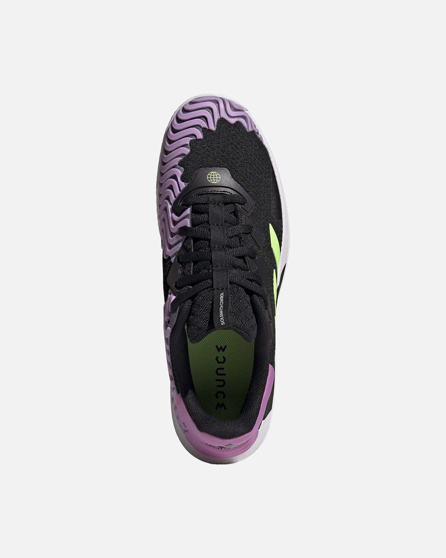 Scarpe tennis ADIDAS SOLE MATCH CONTROL M - Nero - 2 | Cisalfa Sport