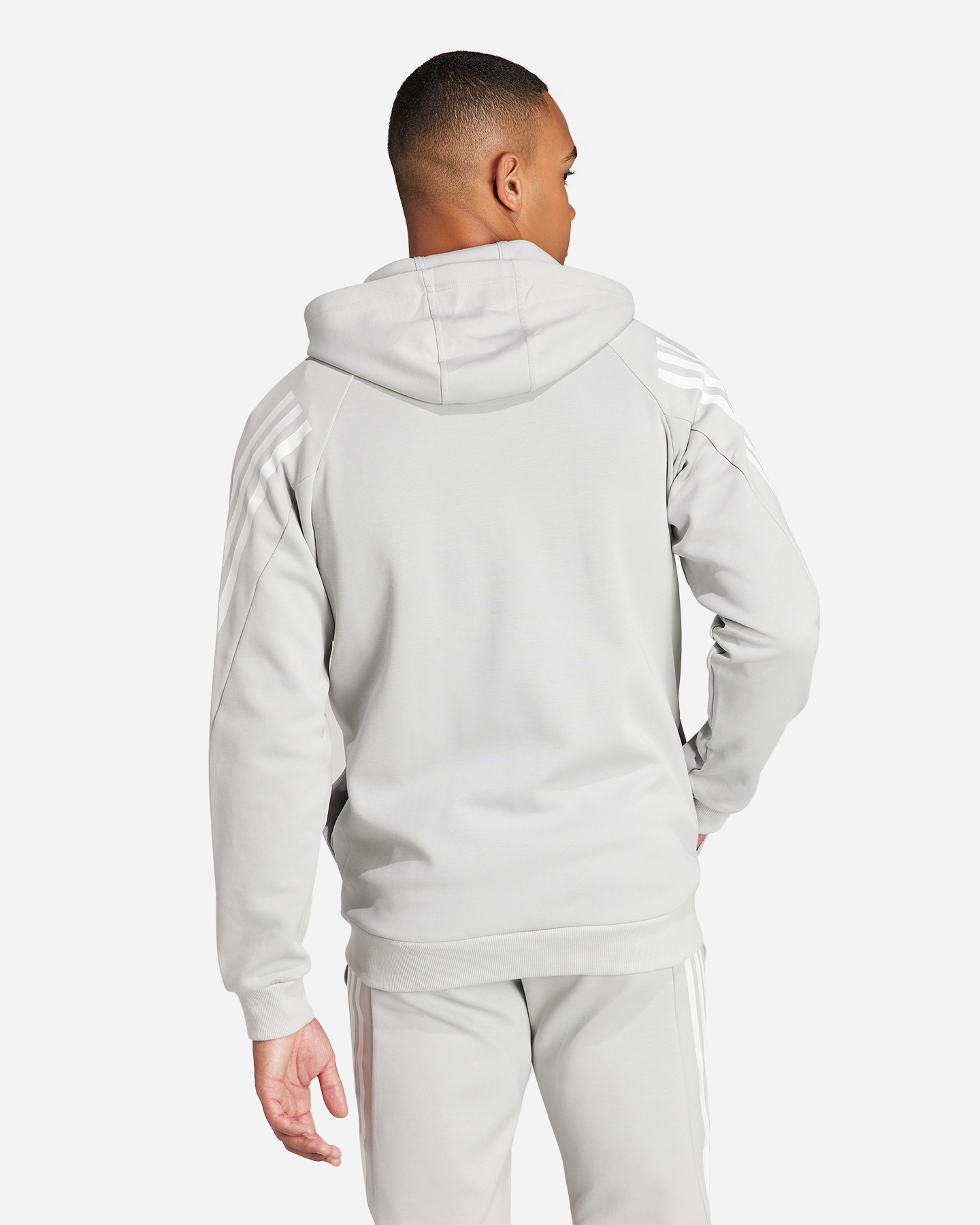 Felpa ADIDAS 3STRIPES M - Grigio - 2 | Cisalfa Sport