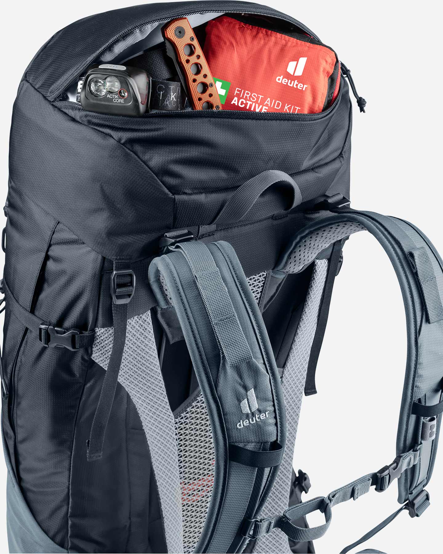 Zaino trekking DEUTER FUTURA AIR TREK 50+10  - Nero - 4 | Cisalfa Sport