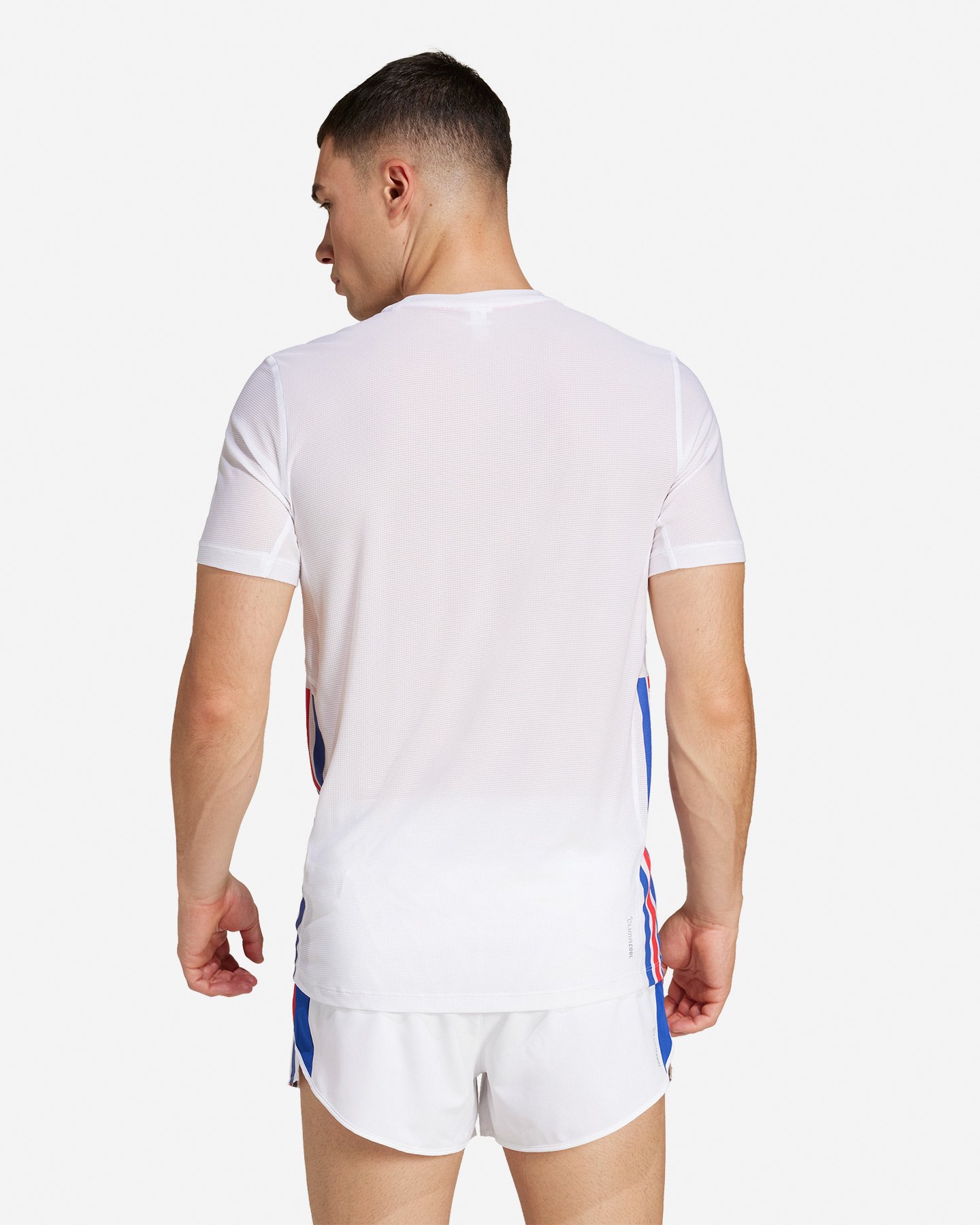 T-shirt running ADIDAS ADIZERO R M - Bianco - 2 | Cisalfa Sport
