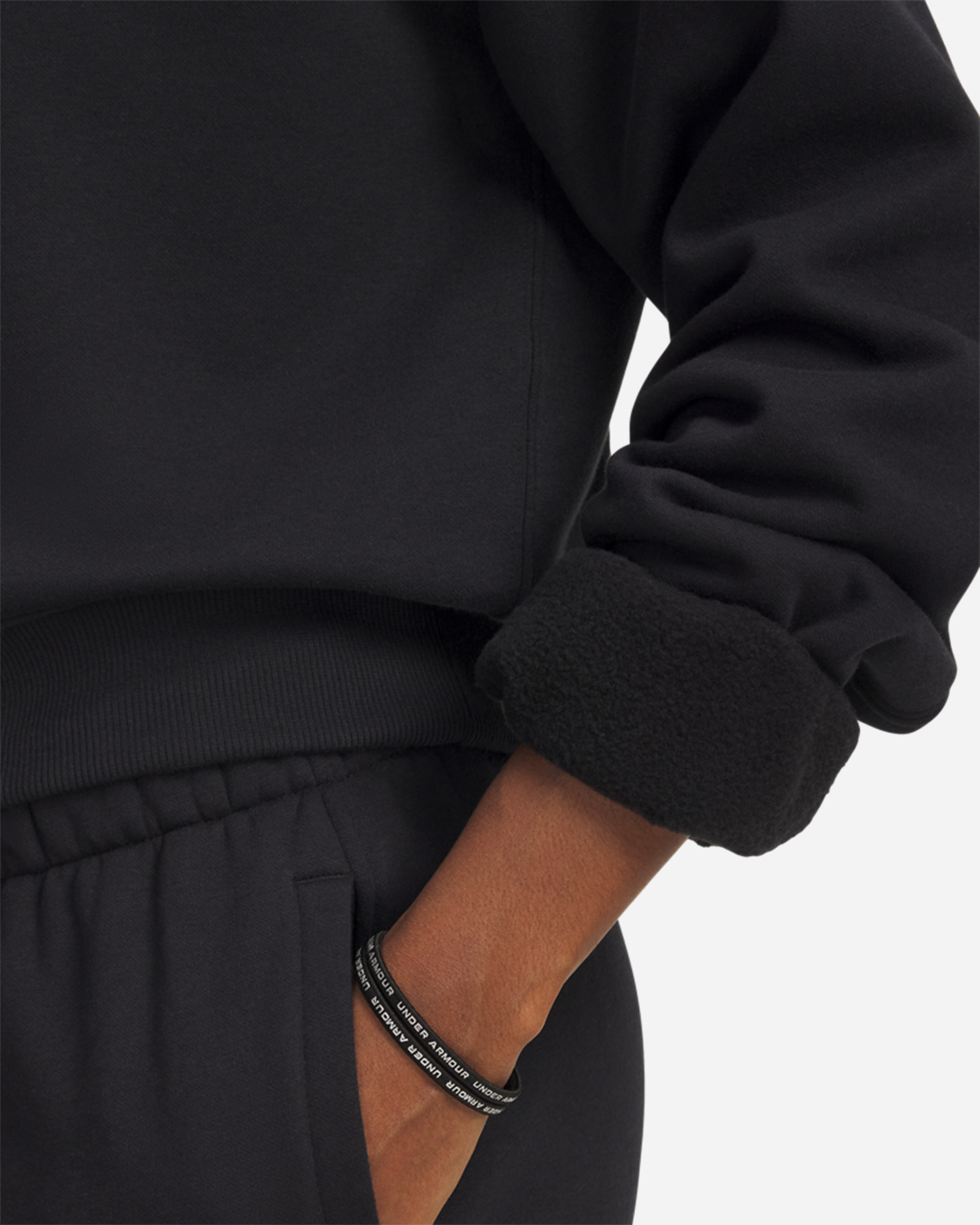 Felpa UNDER ARMOUR ICON VIDA W - Nero - 2 | Cisalfa Sport