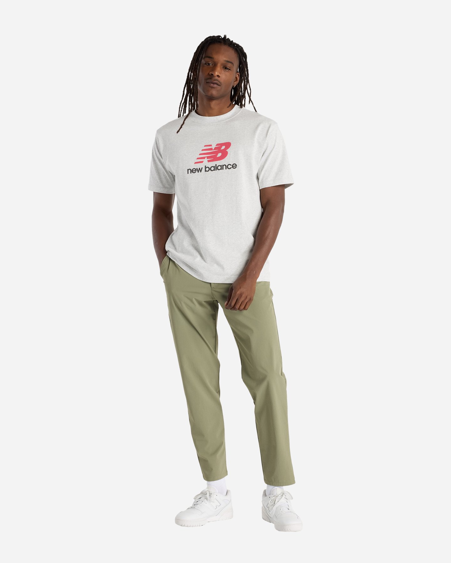 T-shirt NEW BALANCE BIG LOGO BETTER M - Grigio - 3 | Cisalfa Sport