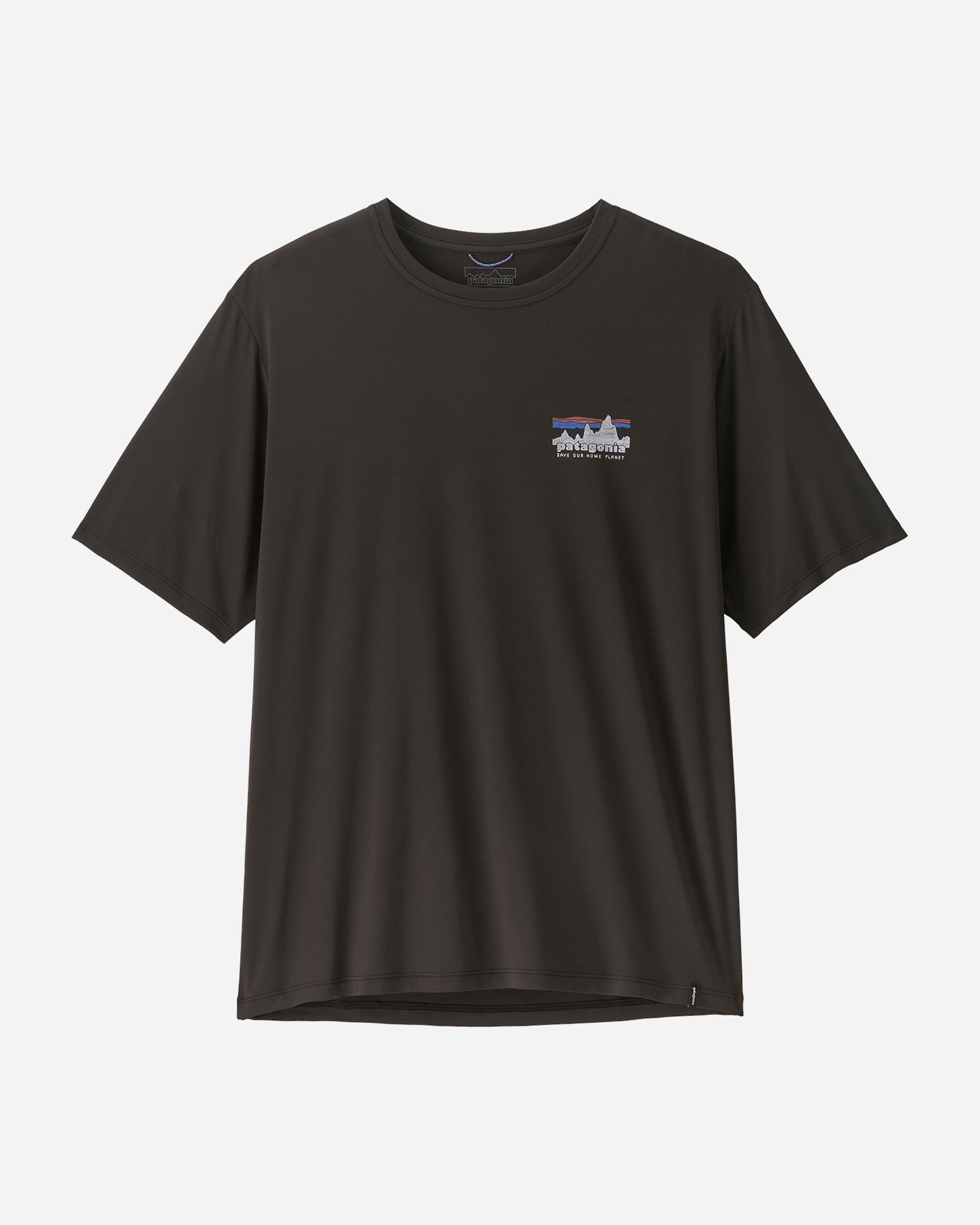 T-shirt PATAGONIA CAPILENE COOL DAILY '73 SKYLINE M - Nero - 0 | Cisalfa Sport