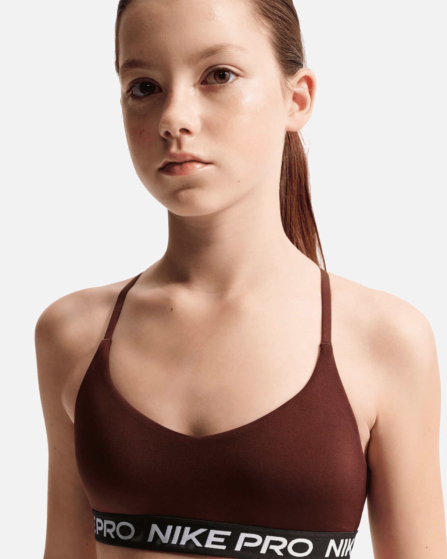 Bra training NIKE PRO JR - Rosso - 5 | Cisalfa Sport