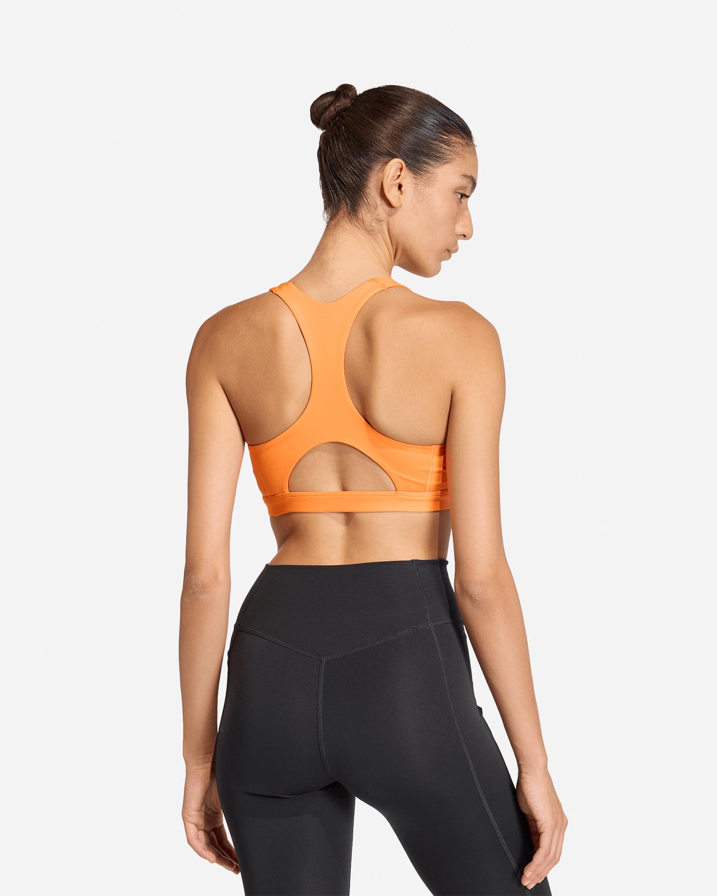 Bra training ADIDAS OPT ESSENTIALS W - Arancione - 3 | Cisalfa Sport