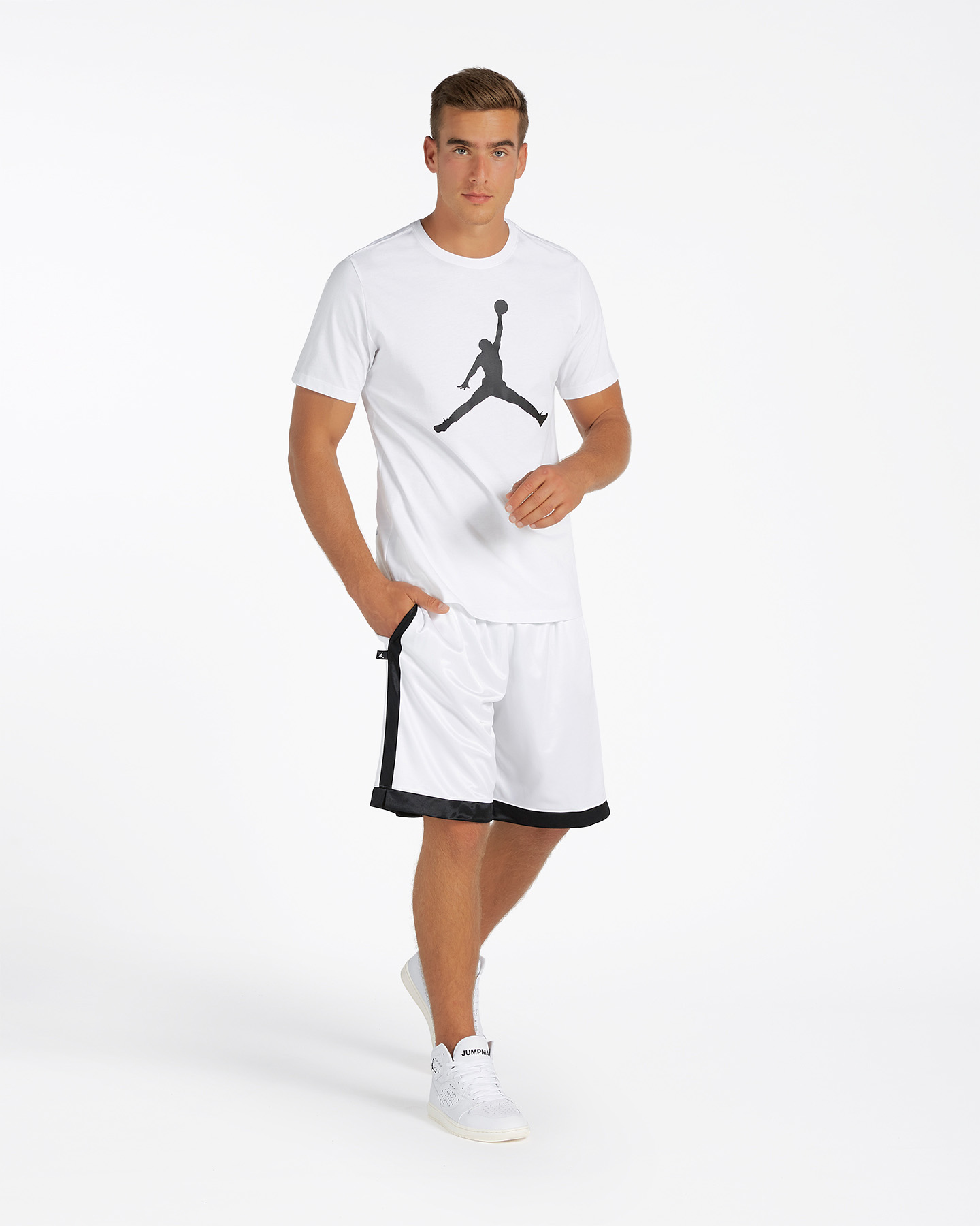 Maglia basket NIKE JORDAN JUMPMAN M - Bianco - 3 | Cisalfa Sport