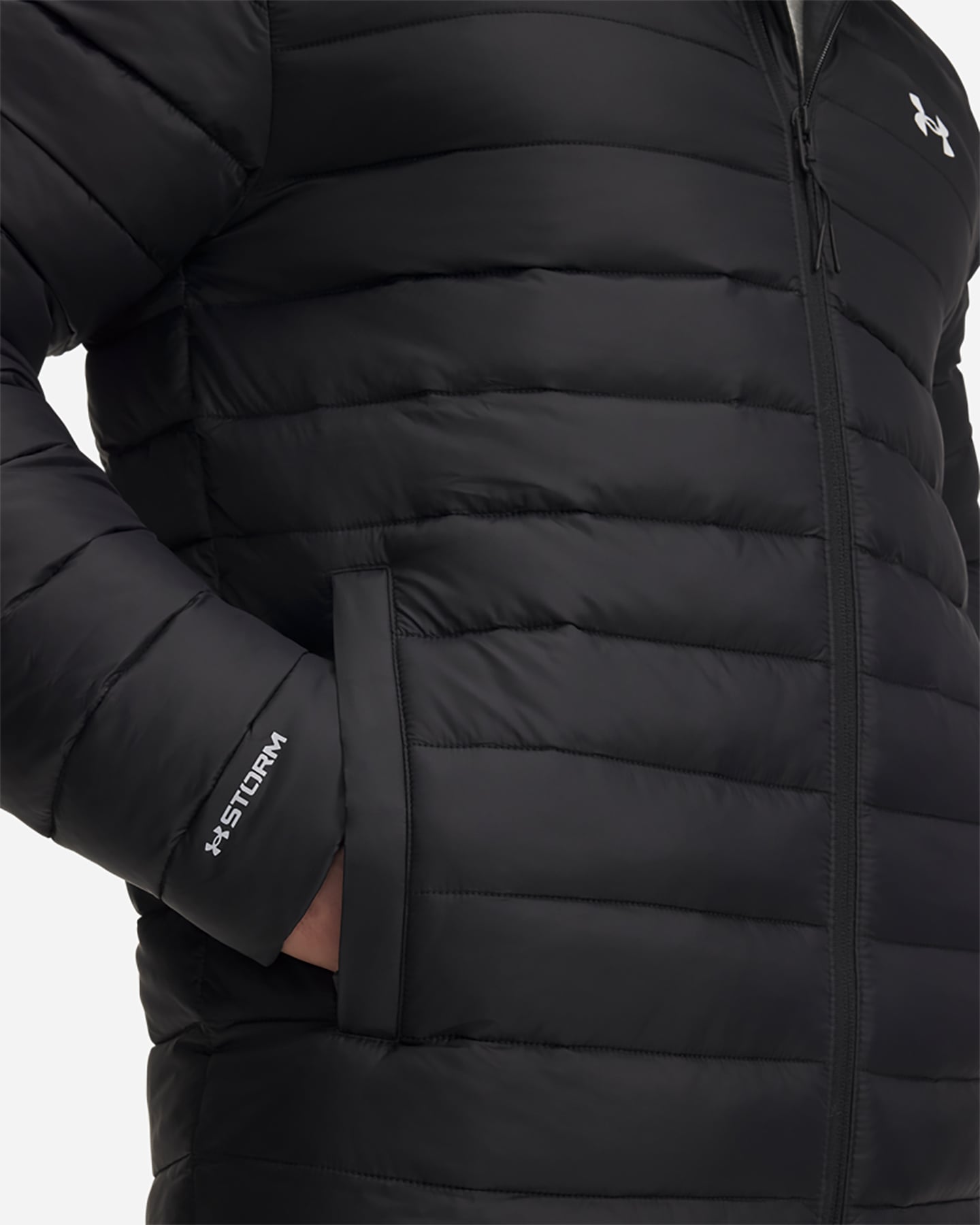 Felpa UNDER ARMOUR PUFFER M - Nero - 4 | Cisalfa Sport