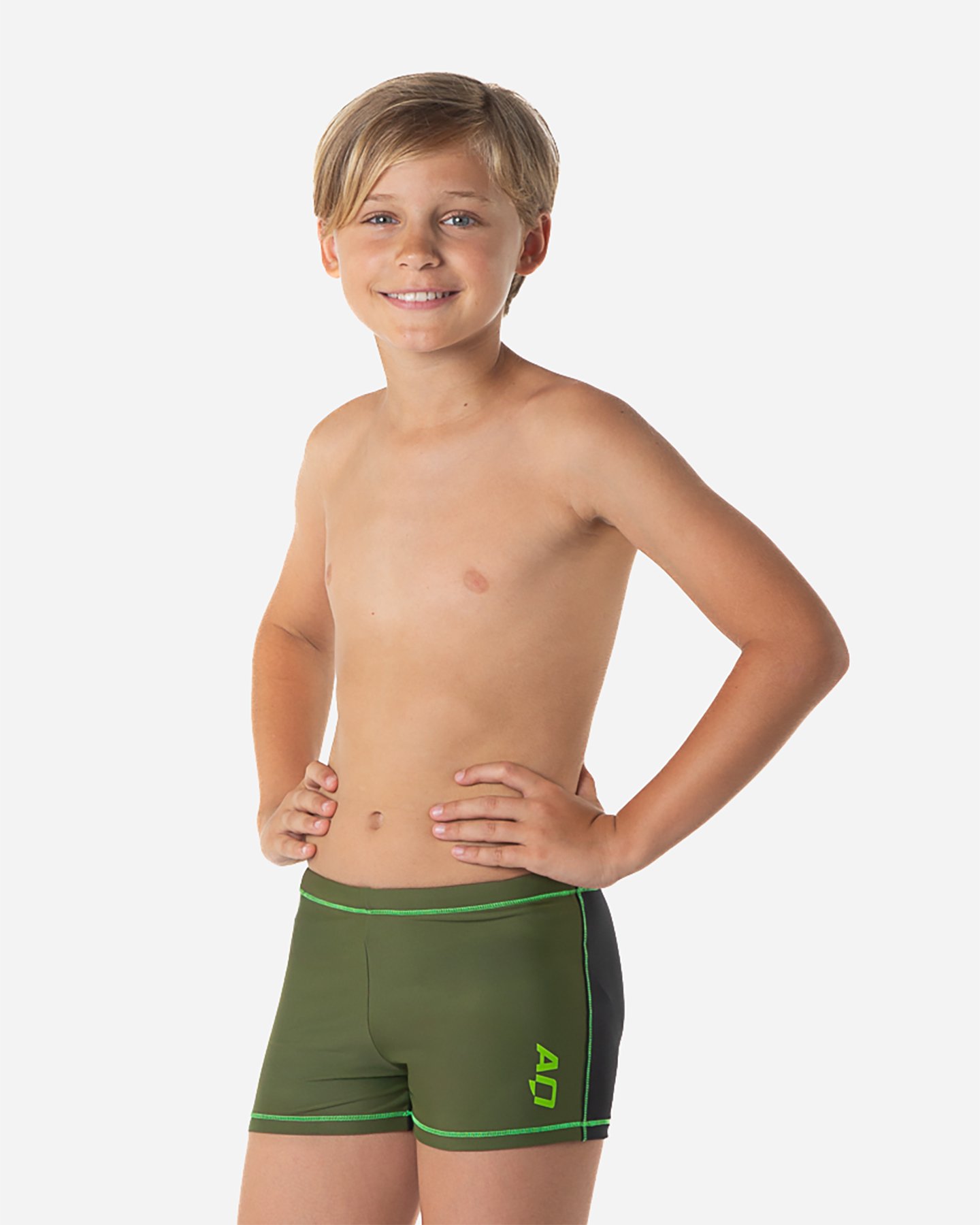 Short piscina AQUARAPID BARRET JR - Verde - 1 | Cisalfa Sport